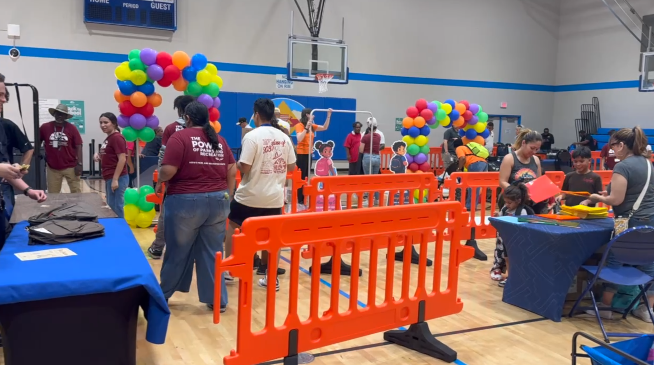 Back to school events held across the Las Vegas valley on Saturday
