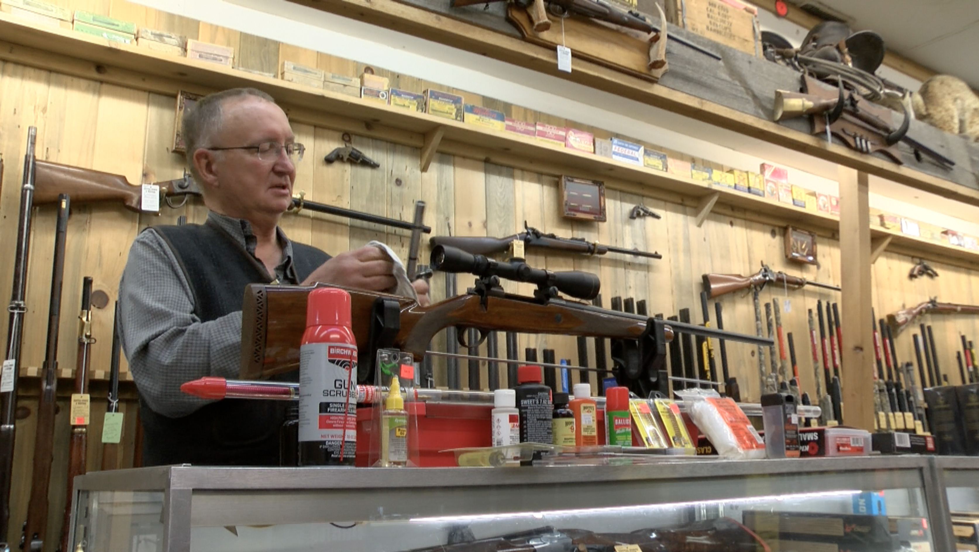 Proper gun cleaning at Capital Sports