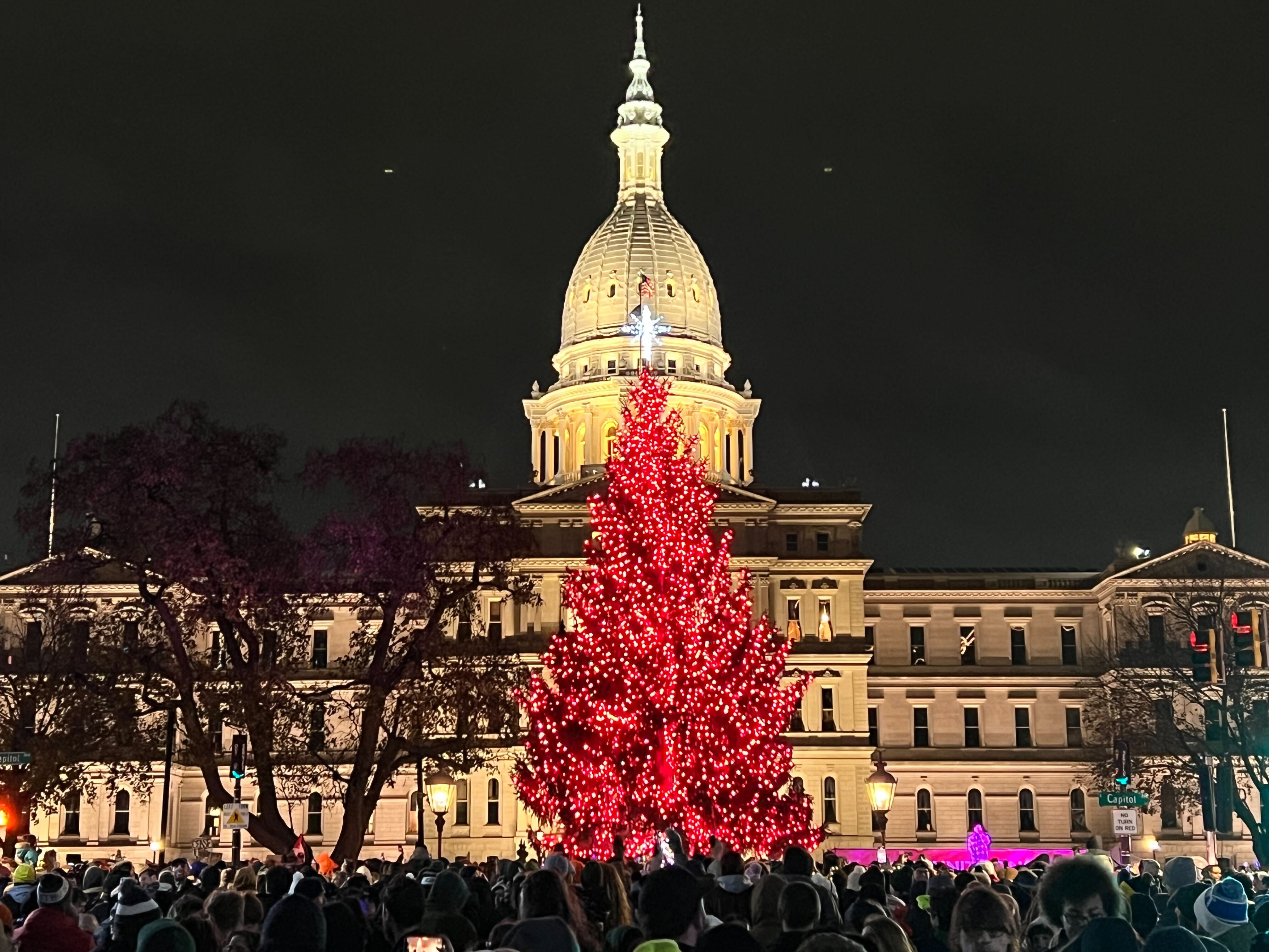 Silver Bells 2024 Capitol and Tree 