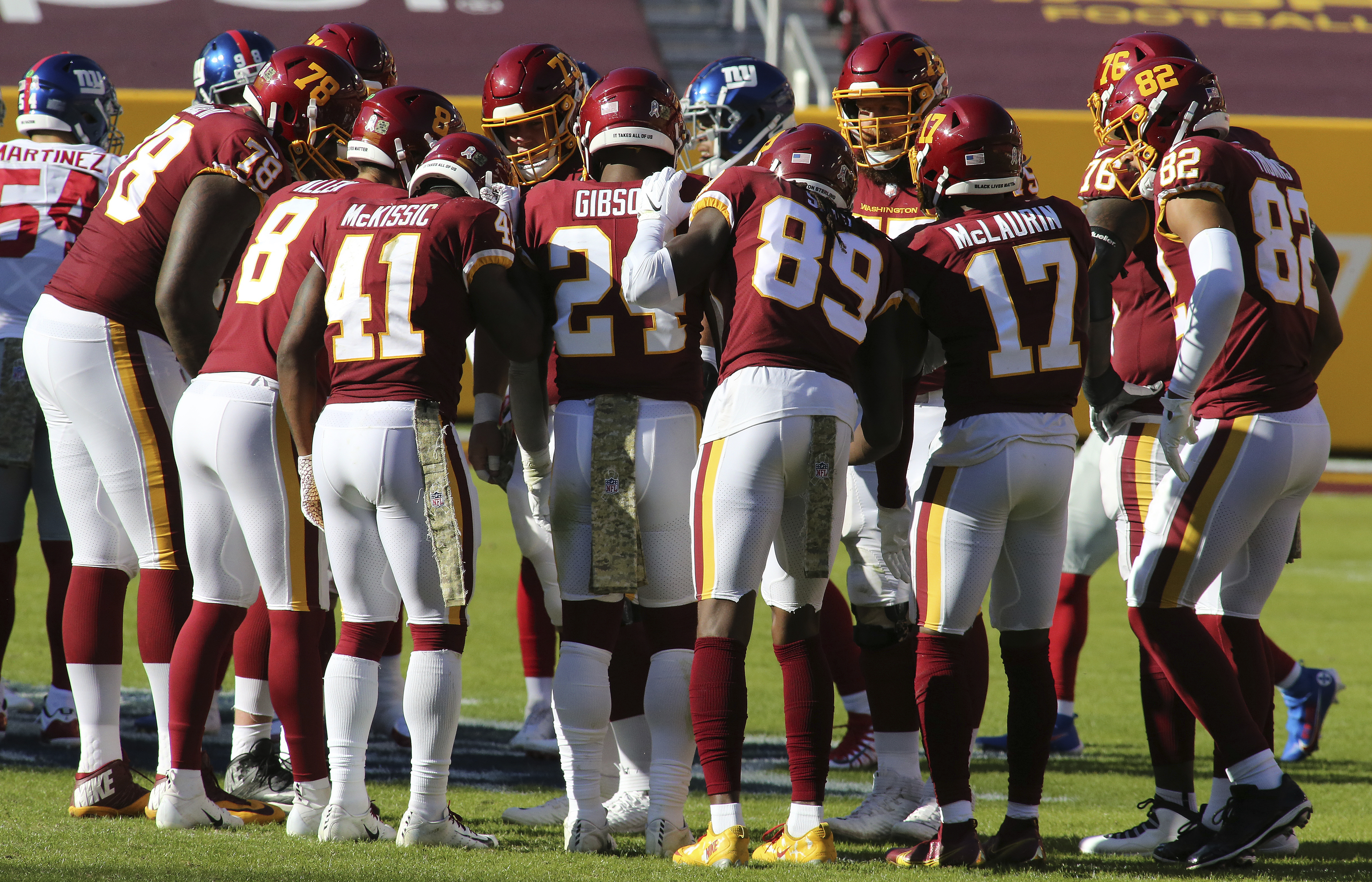 Giants Washington Football