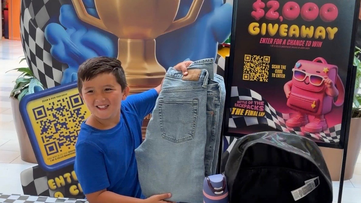 Fayette Mall back-to-school giveaway