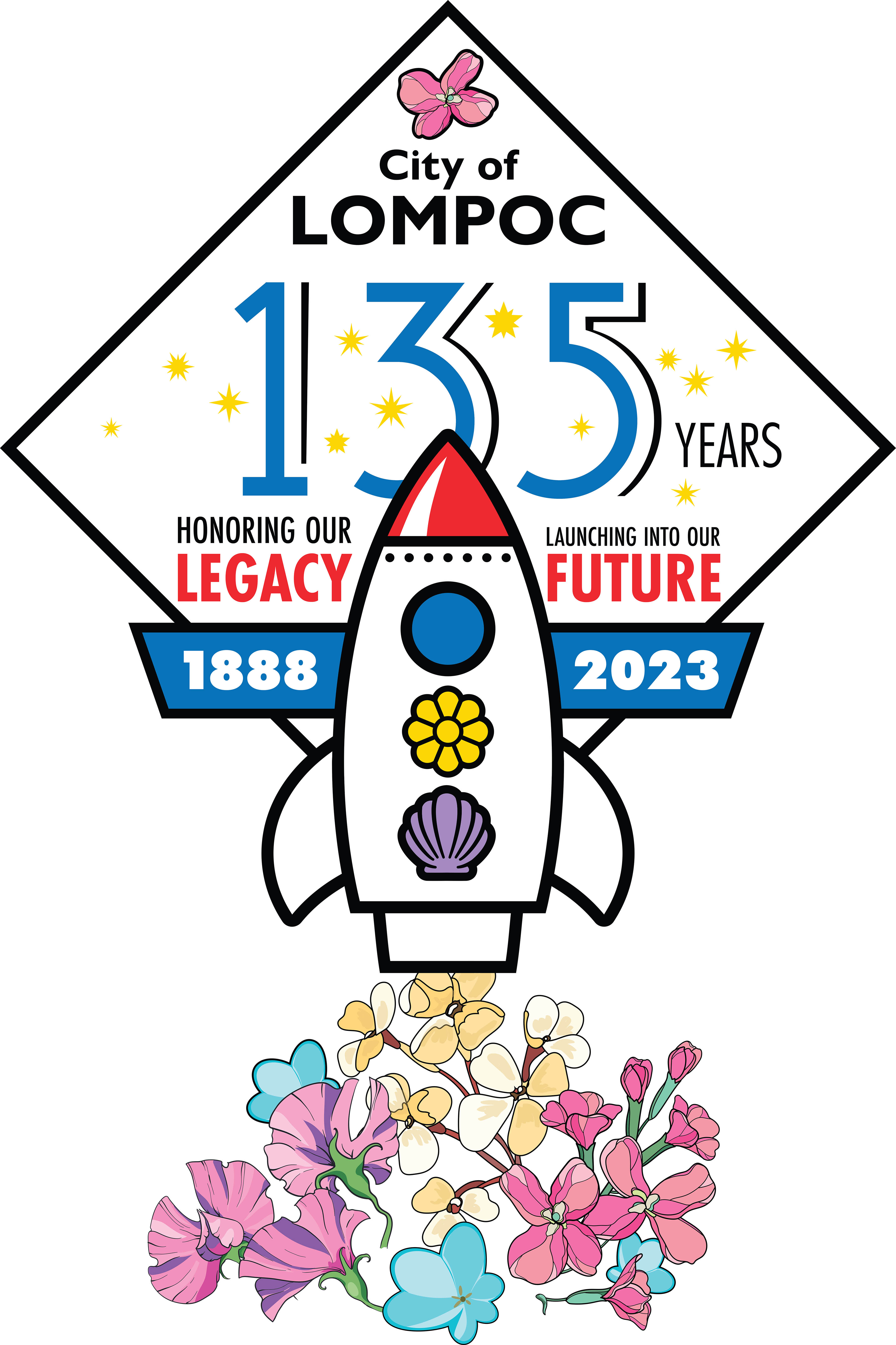 lompoc 135 yr logo rev