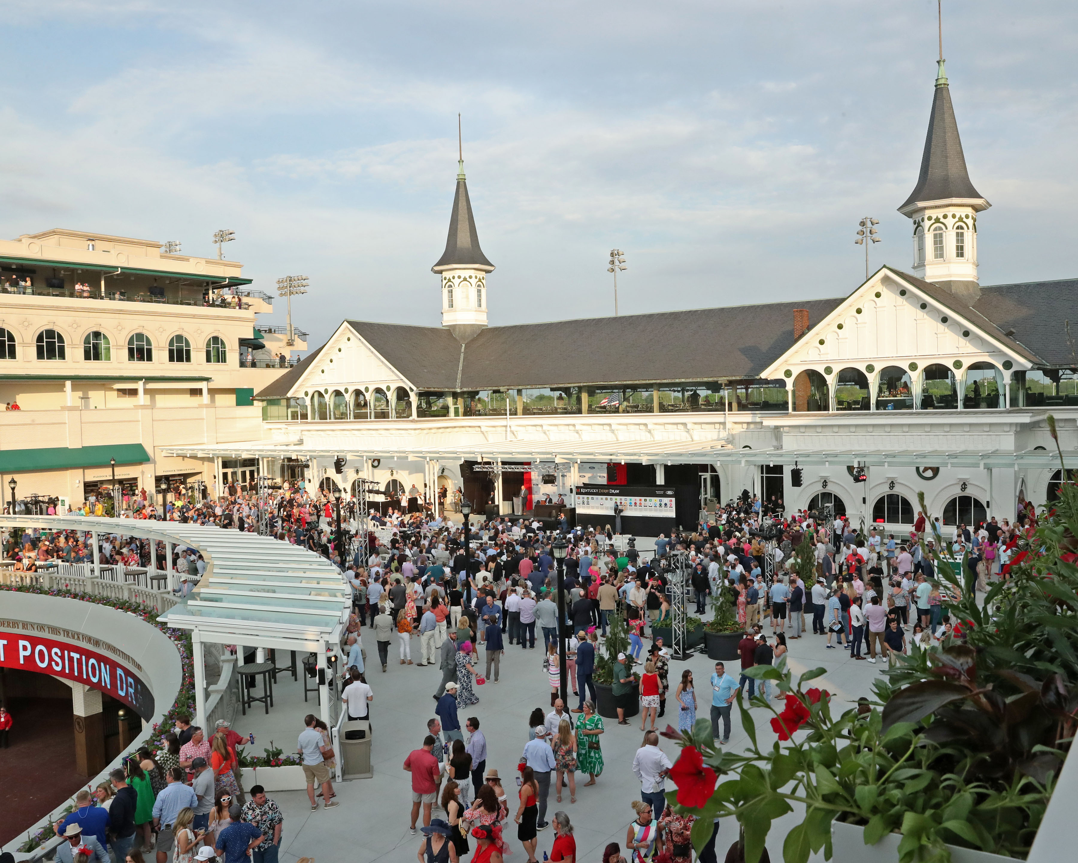 CHURCHILL DOWNS POST POSITION DRAWN