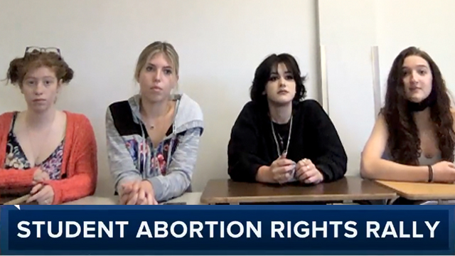Teen students plan school walkout in support of Roe v. Wade