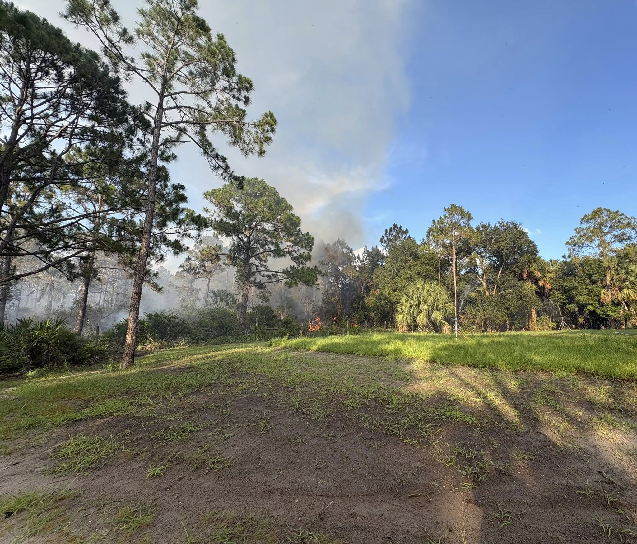 Indiantown brush fire grows to 125 acres over weekend, now 99% contained