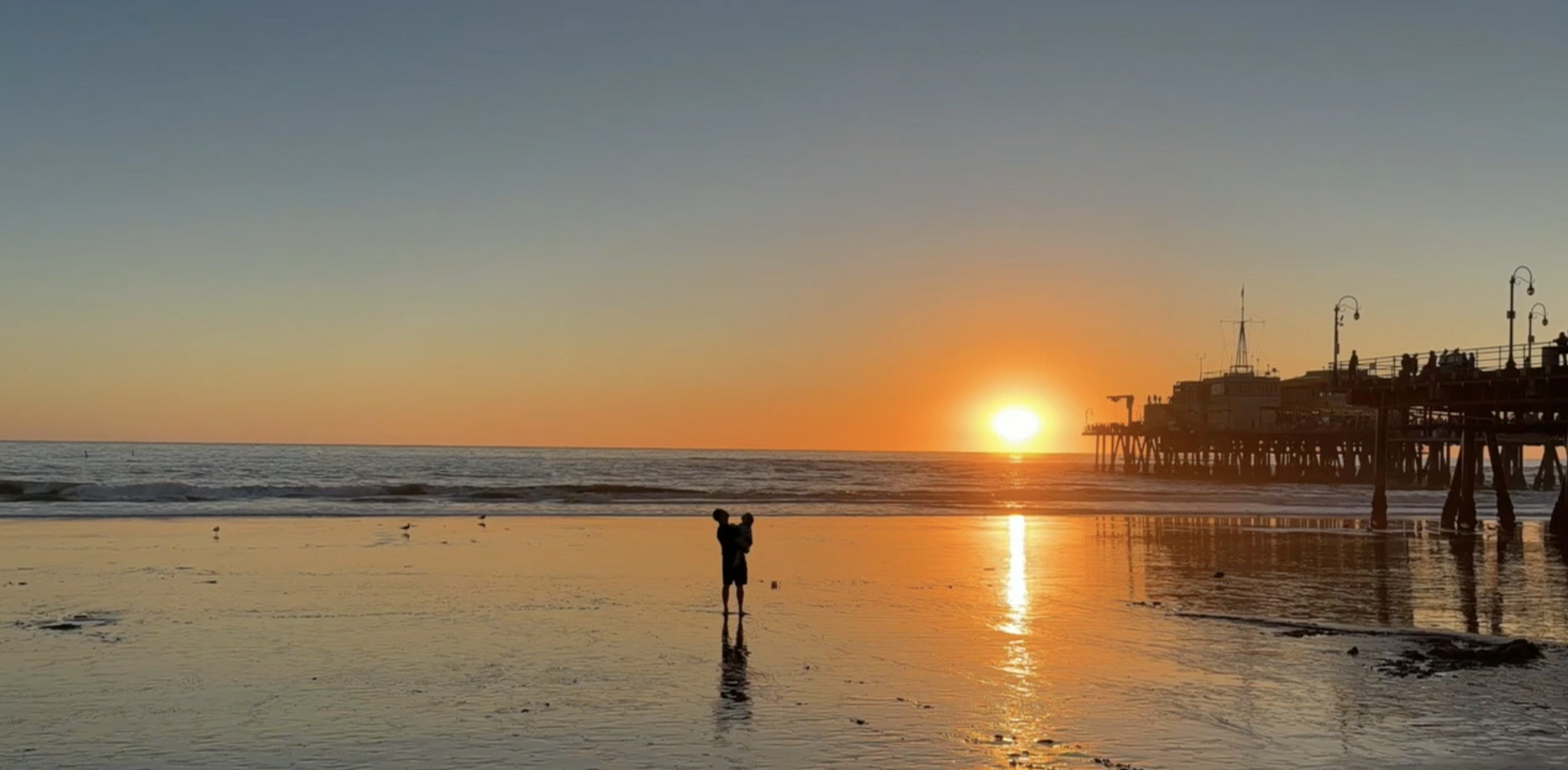 The California coast.