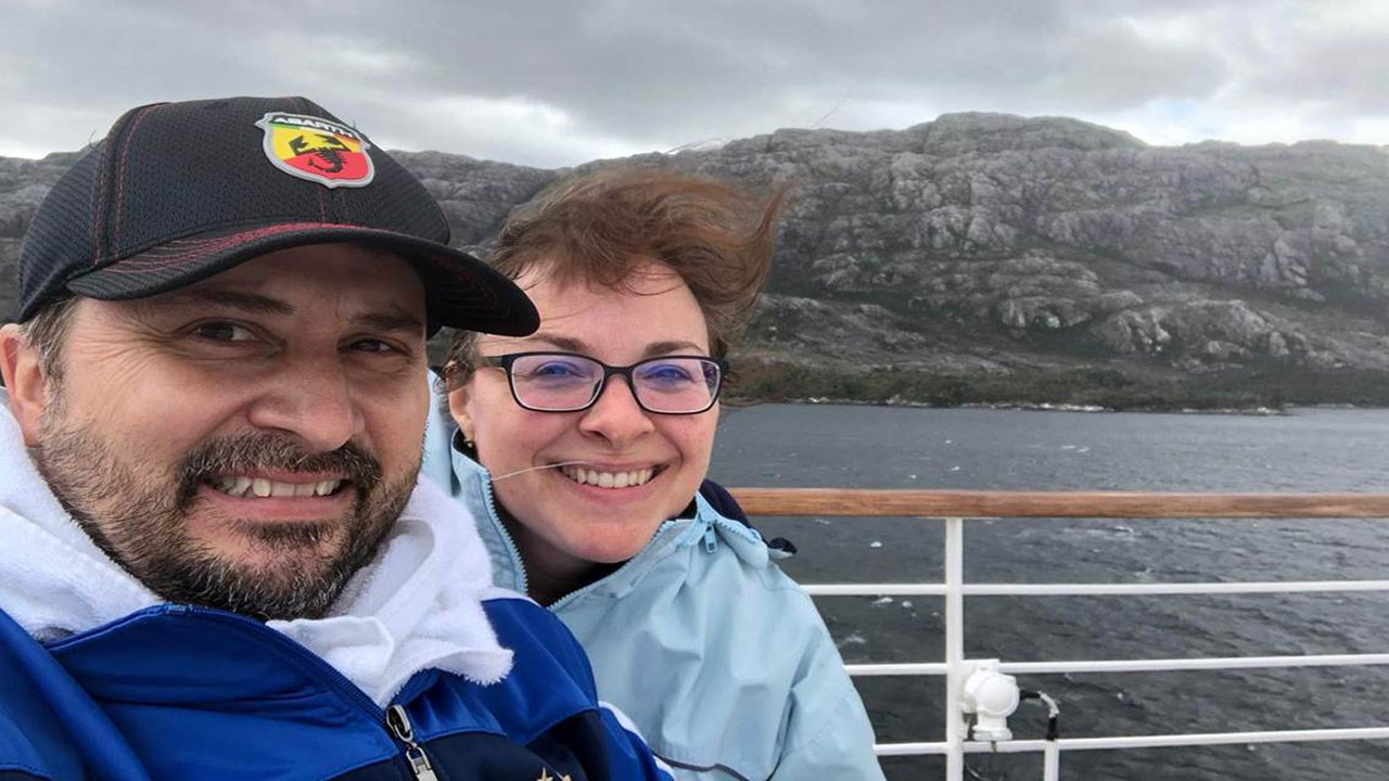 Laura Gabaroni and Juan Huergo