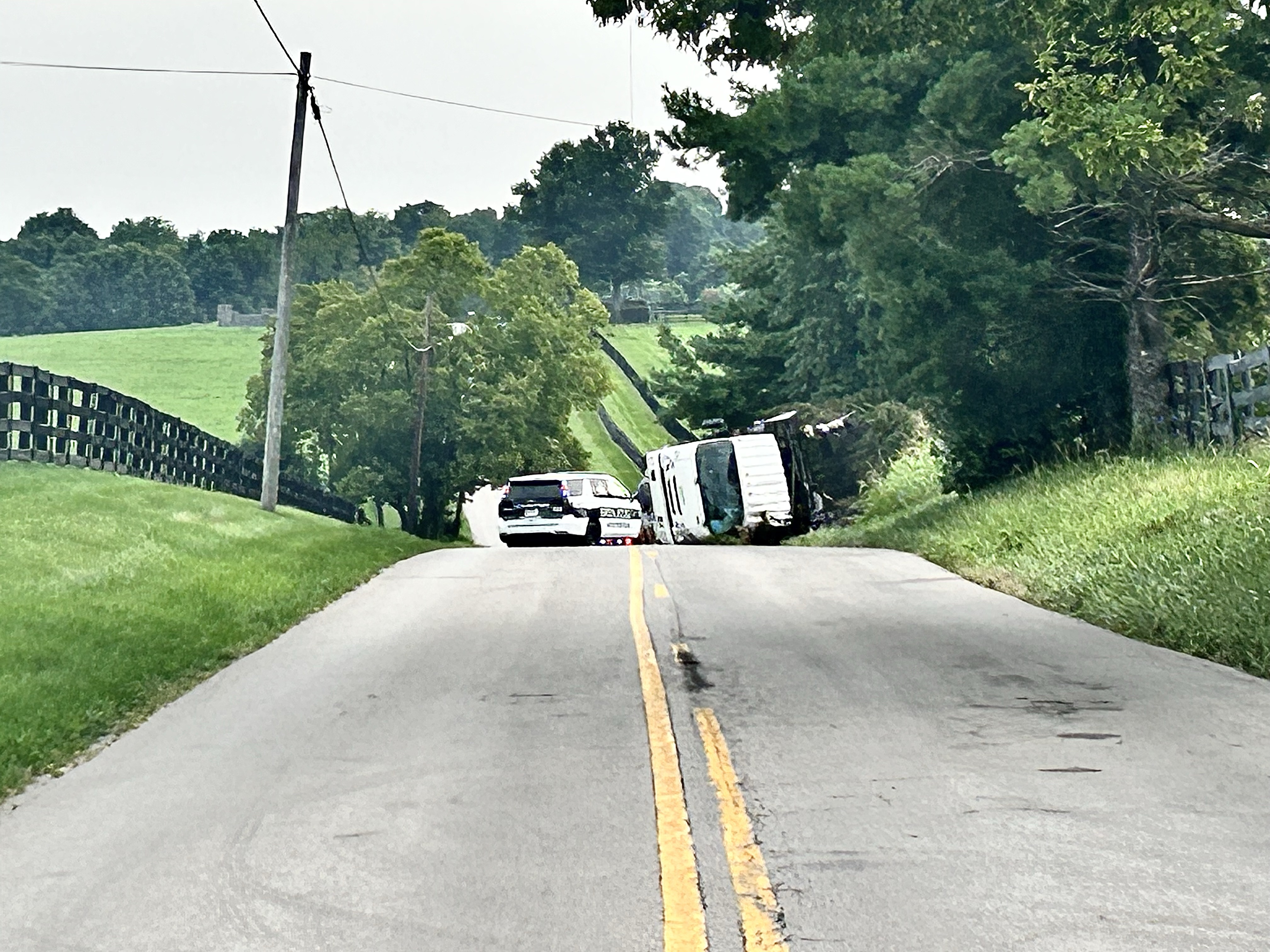 Collision at 5900 block of Greenwich Pike 