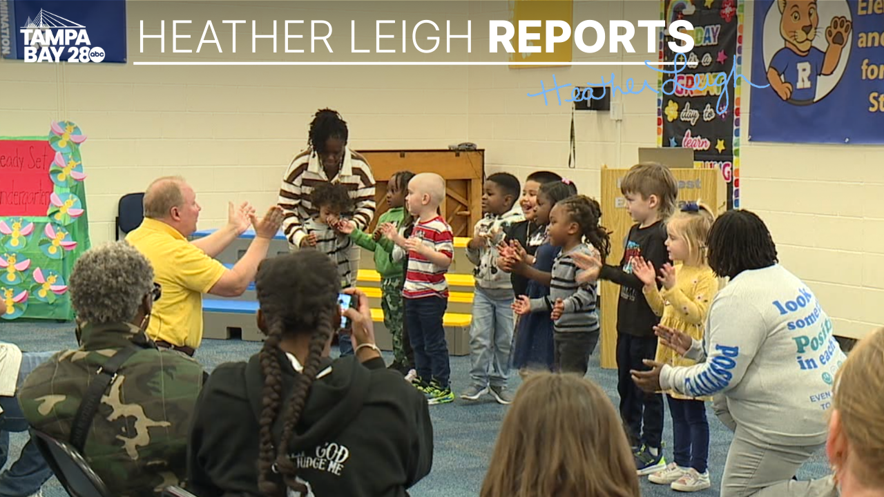 Families tour Pinellas County elementary schools to prepare kids for kindergarten