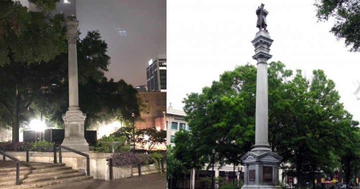 Confederate monument dismantled in Jacksonville's Hemming Park without notice