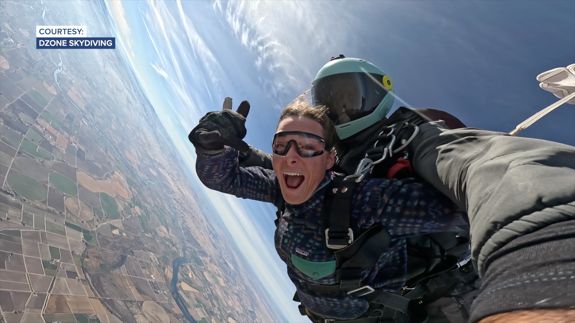 Iranian Skydiver