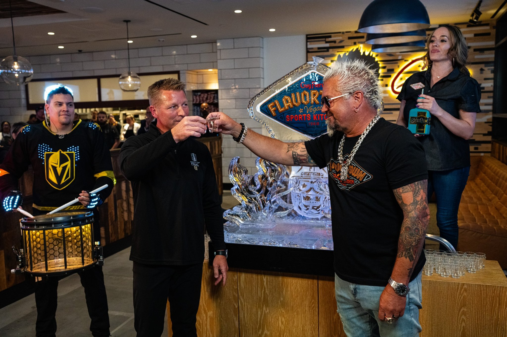 Guy Fieri Horseshoe Las Vegas grand opening