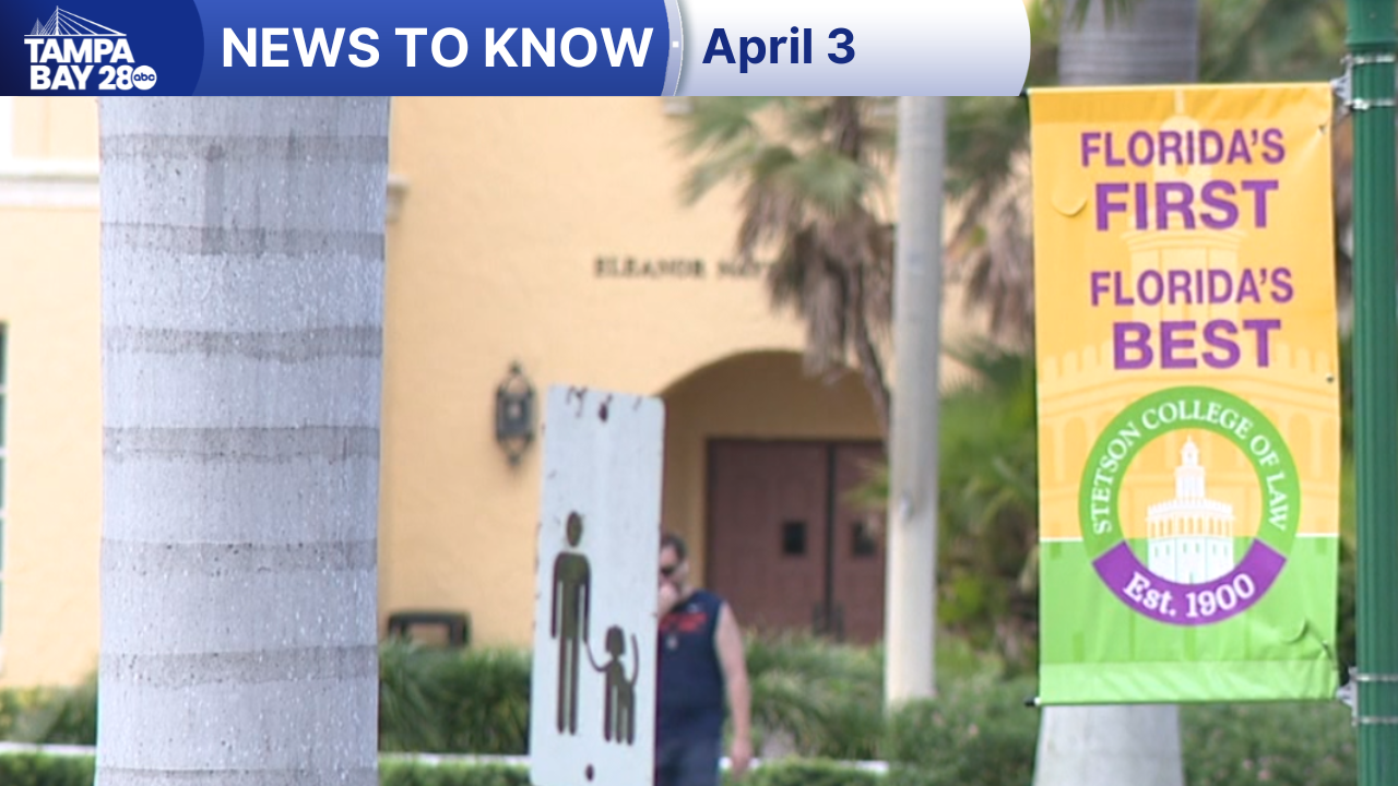 News to Know for April 3, 2026