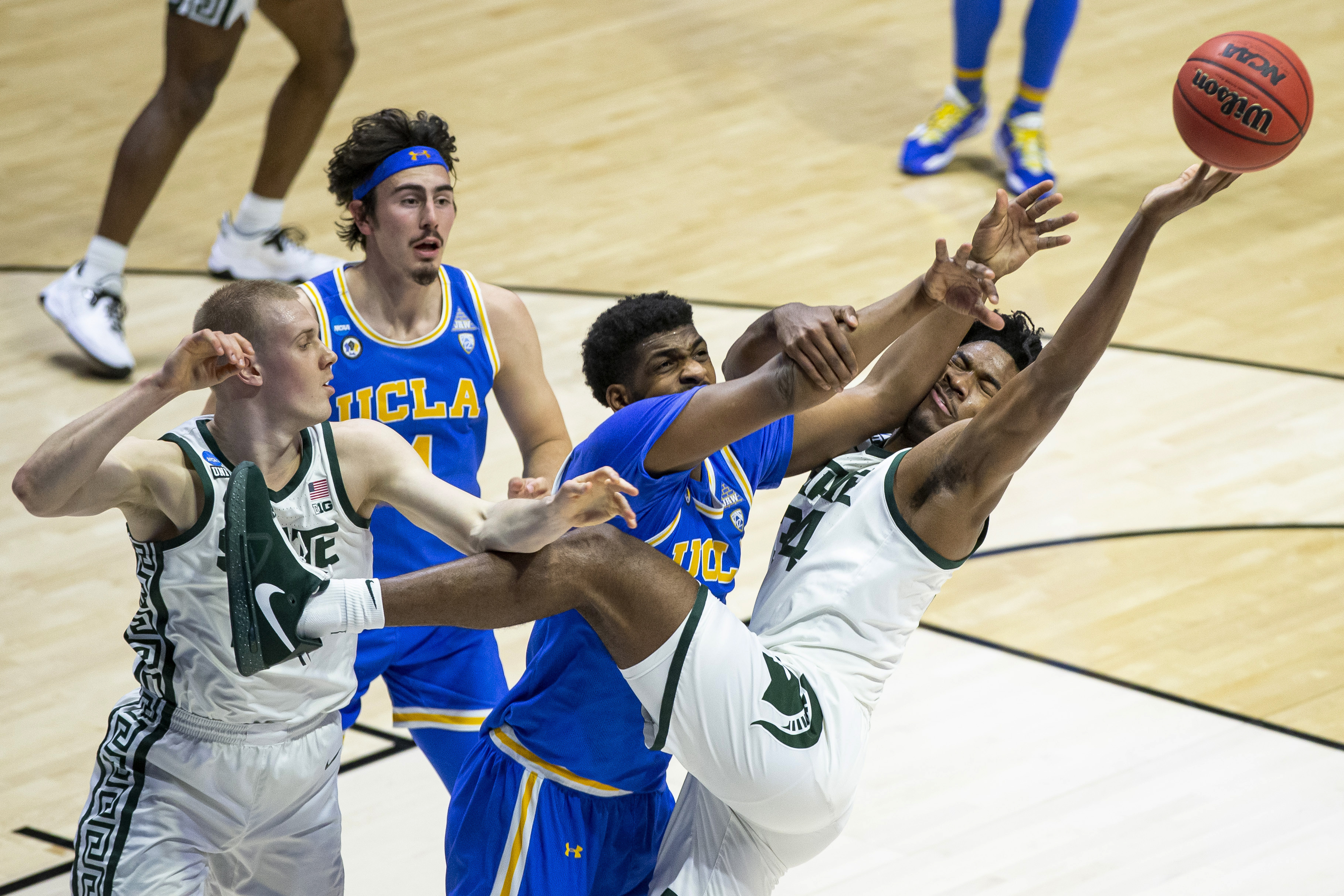 NCAA Michigan St UCLA Basketball