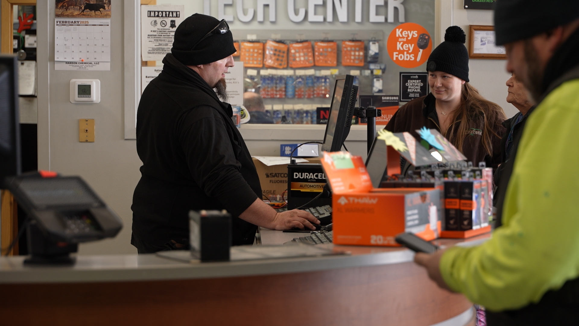 Cold snap leaves Billings business busy as residents buy new car batteries