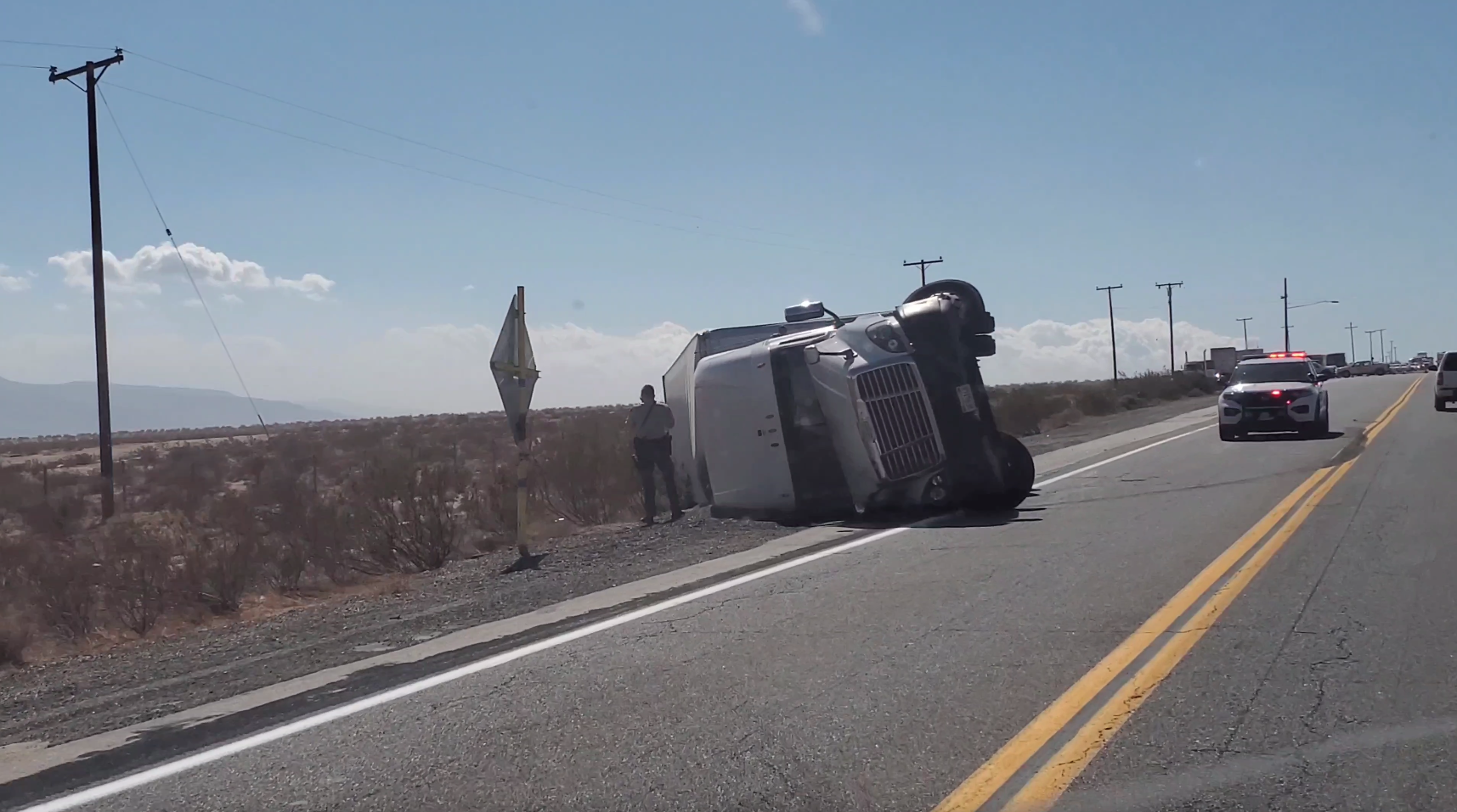 Semi-truck Accident, Kern County