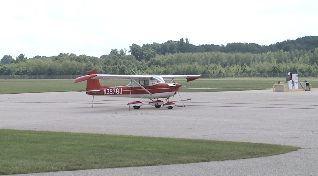 Small Plane at Sparta Municipal Airport