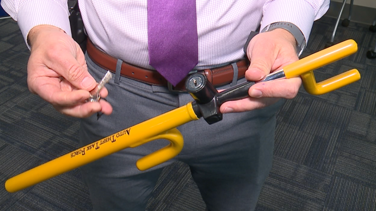 Steering wheel locks