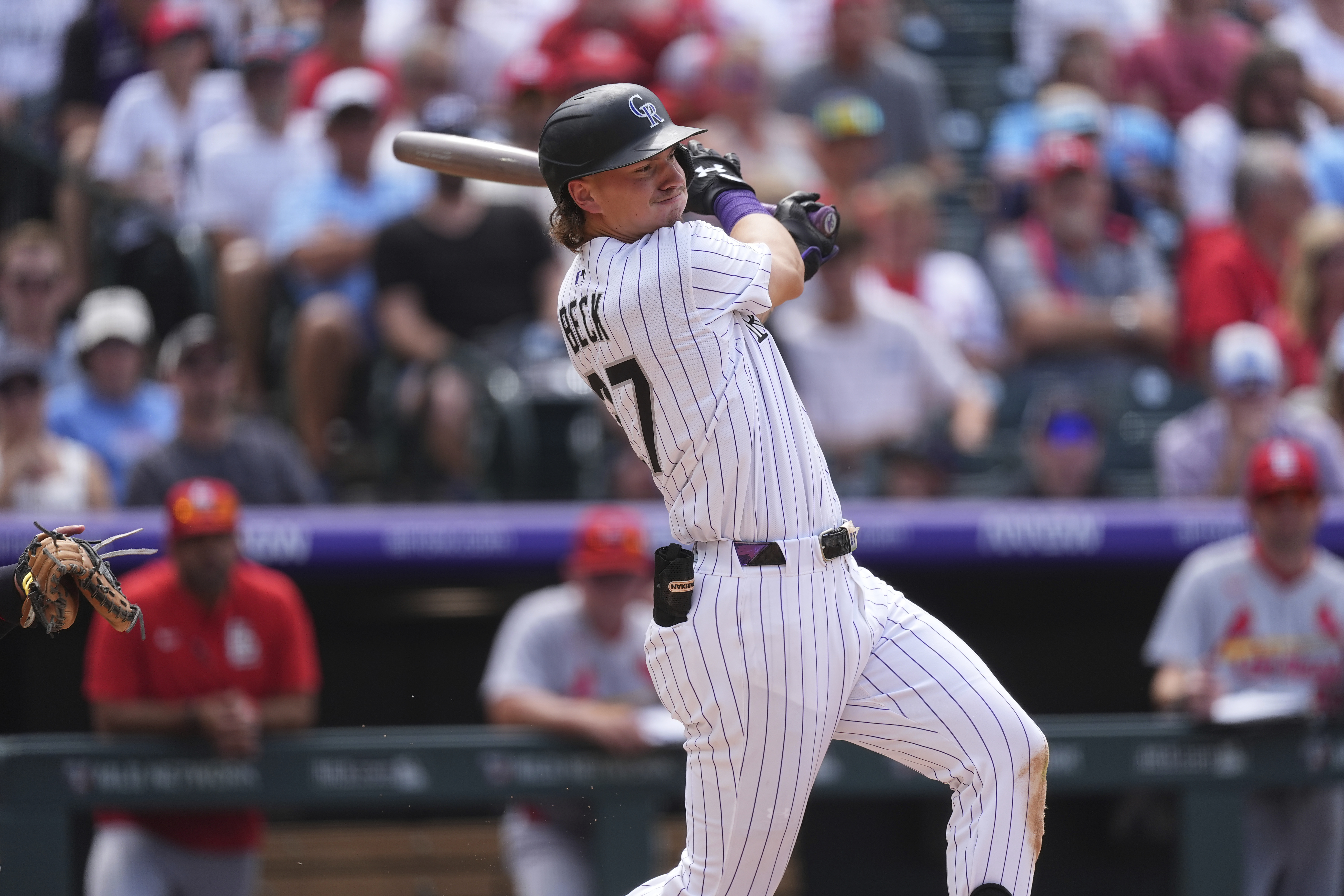 Cardinals Rockies Baseball