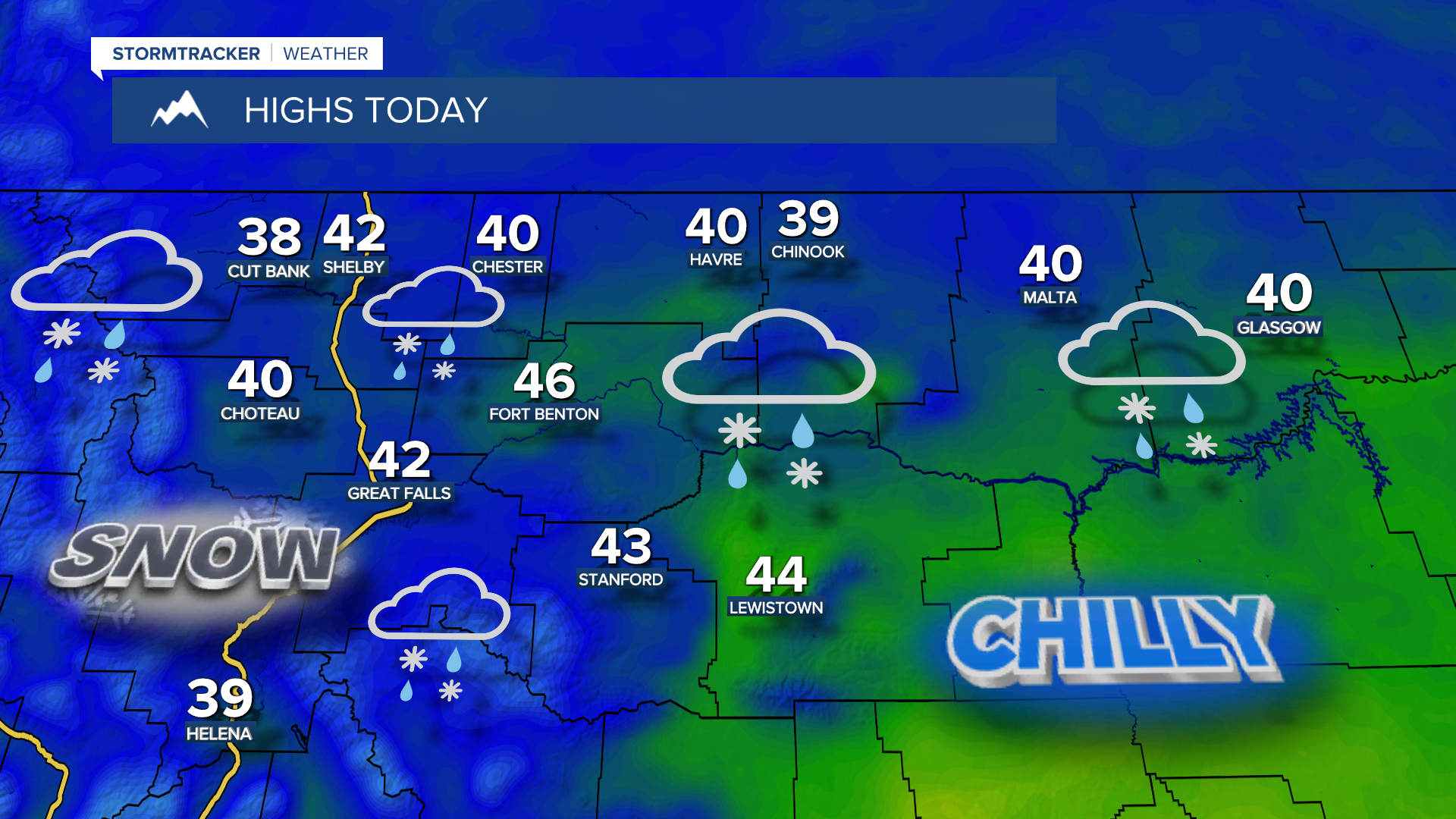 Highs Today