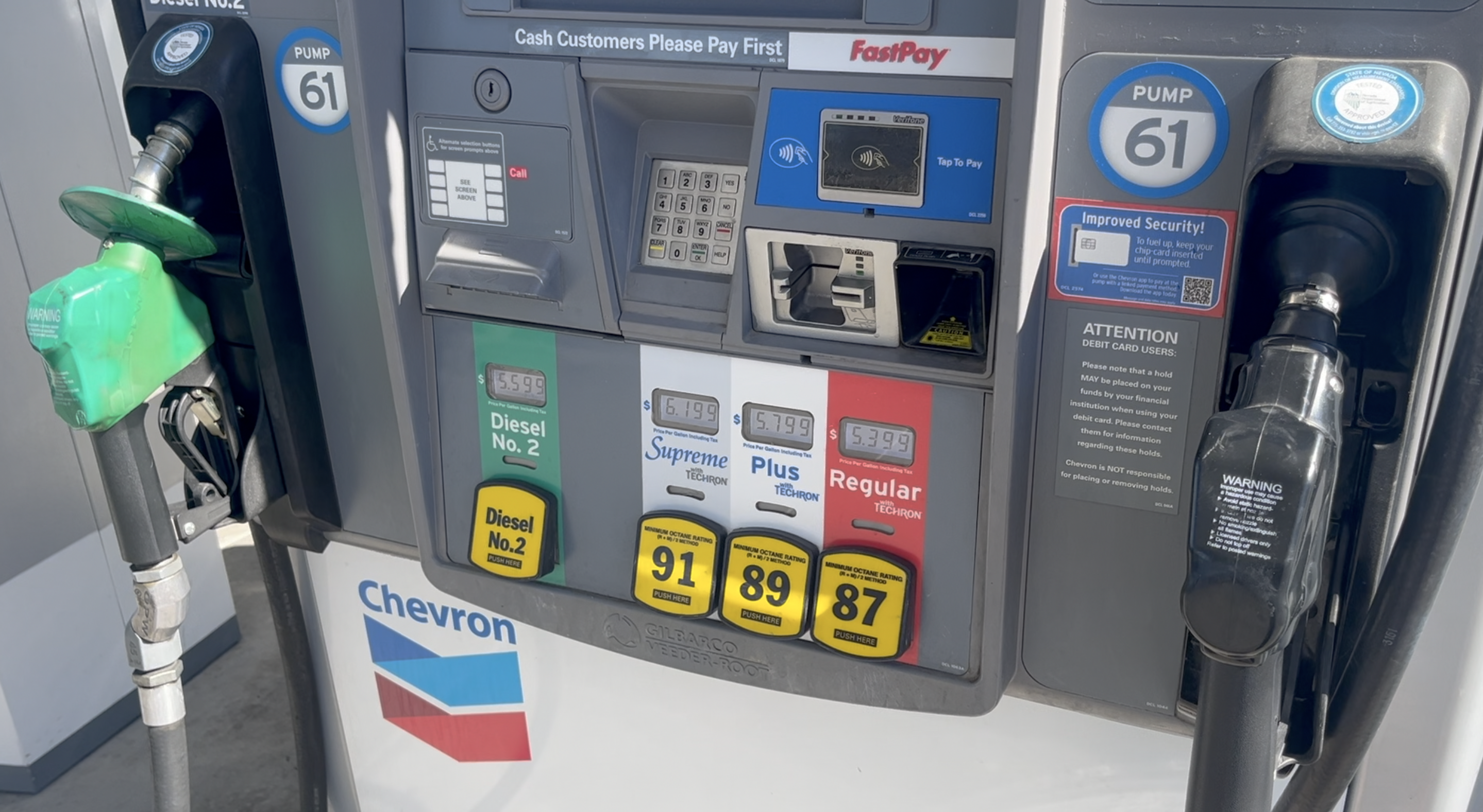 GAS PRICES