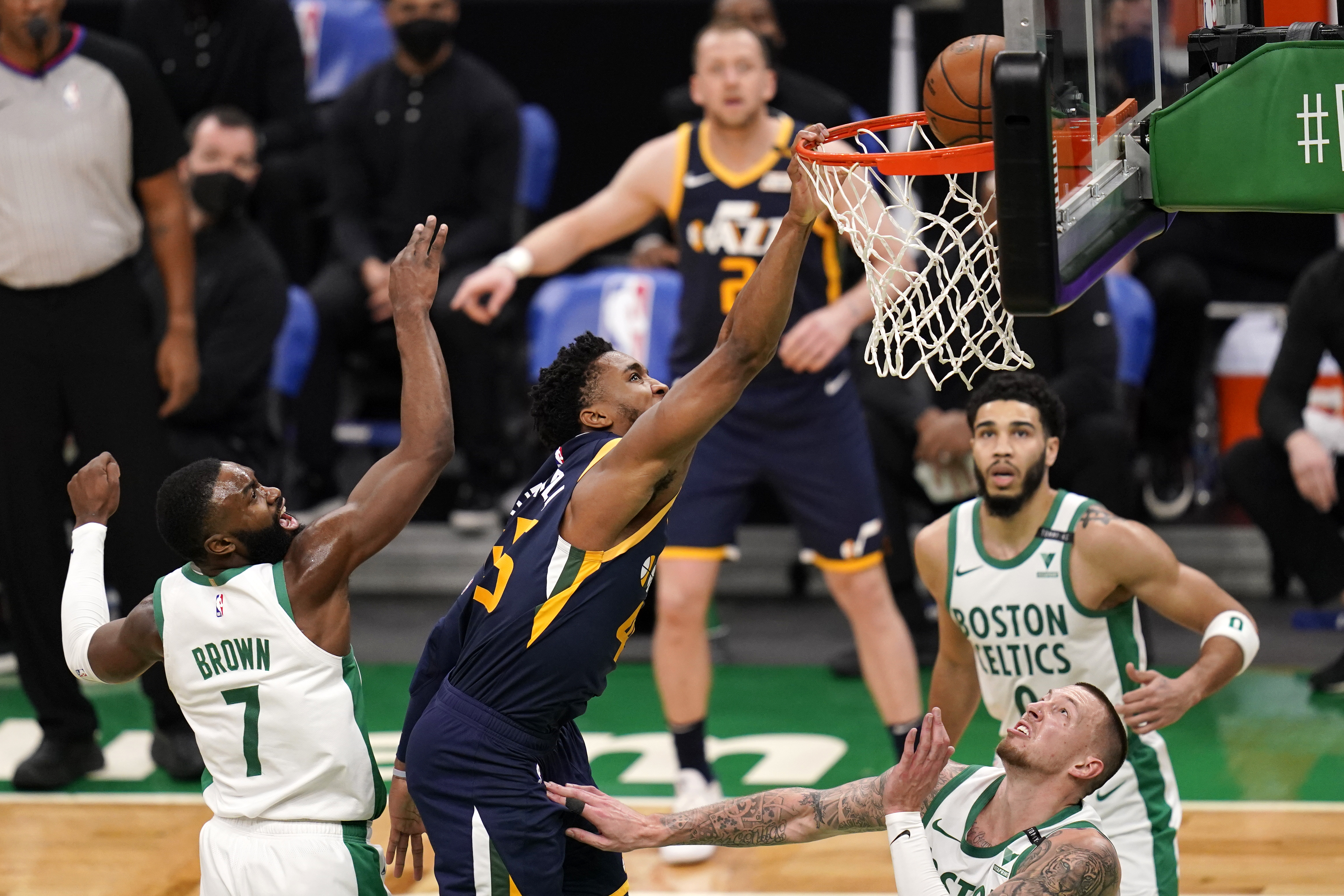 Jazz Celtics Basketball