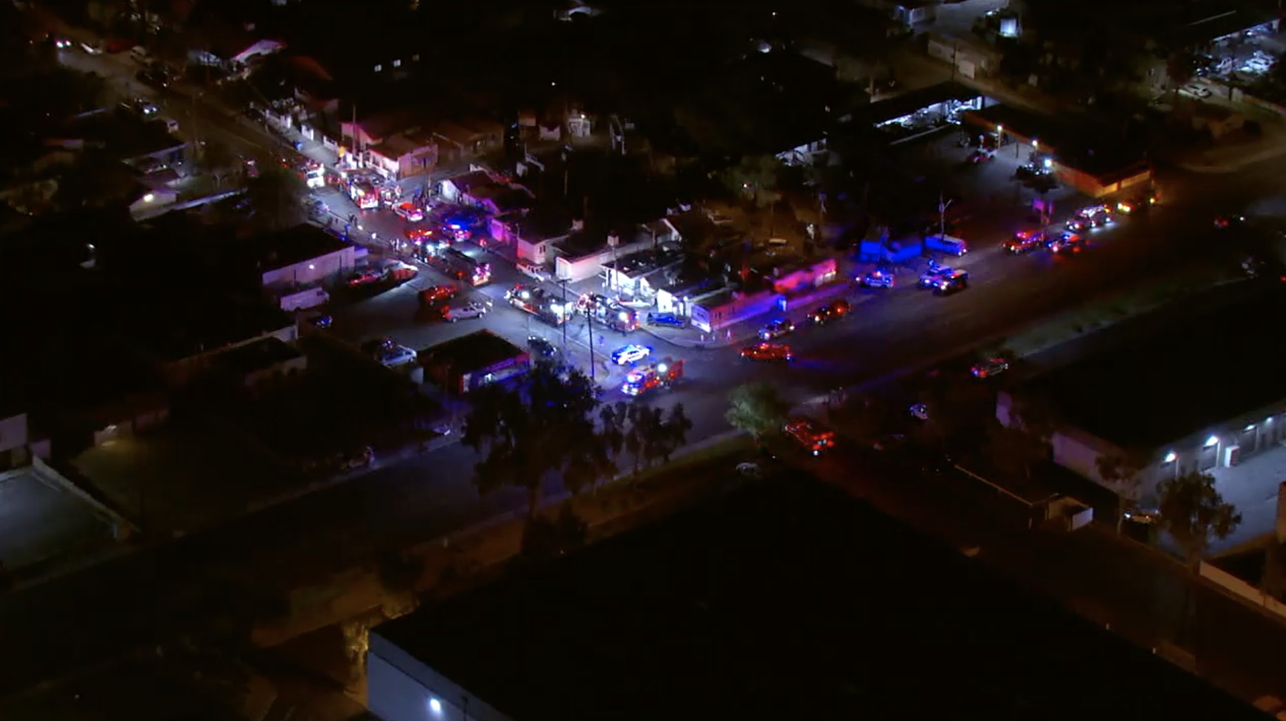 40th Ave and Van Buren St mobile home fire 5-20-26