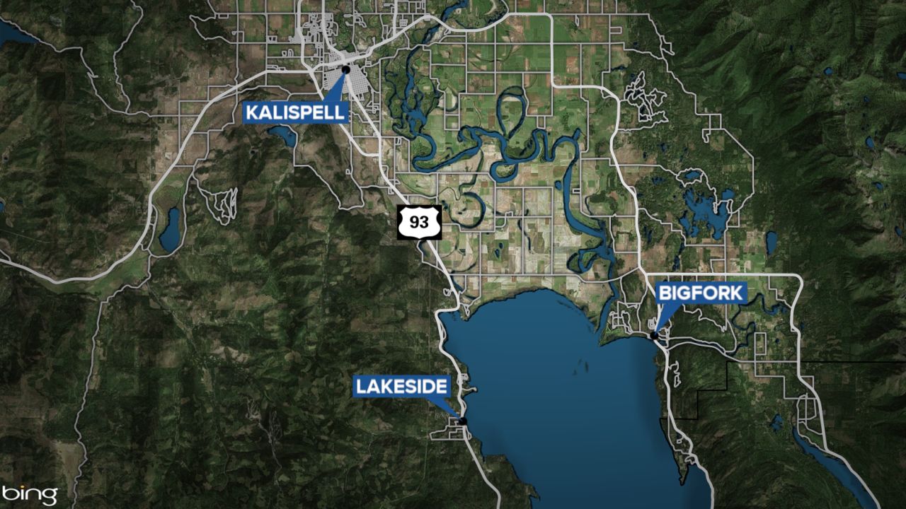 lakeside montana map