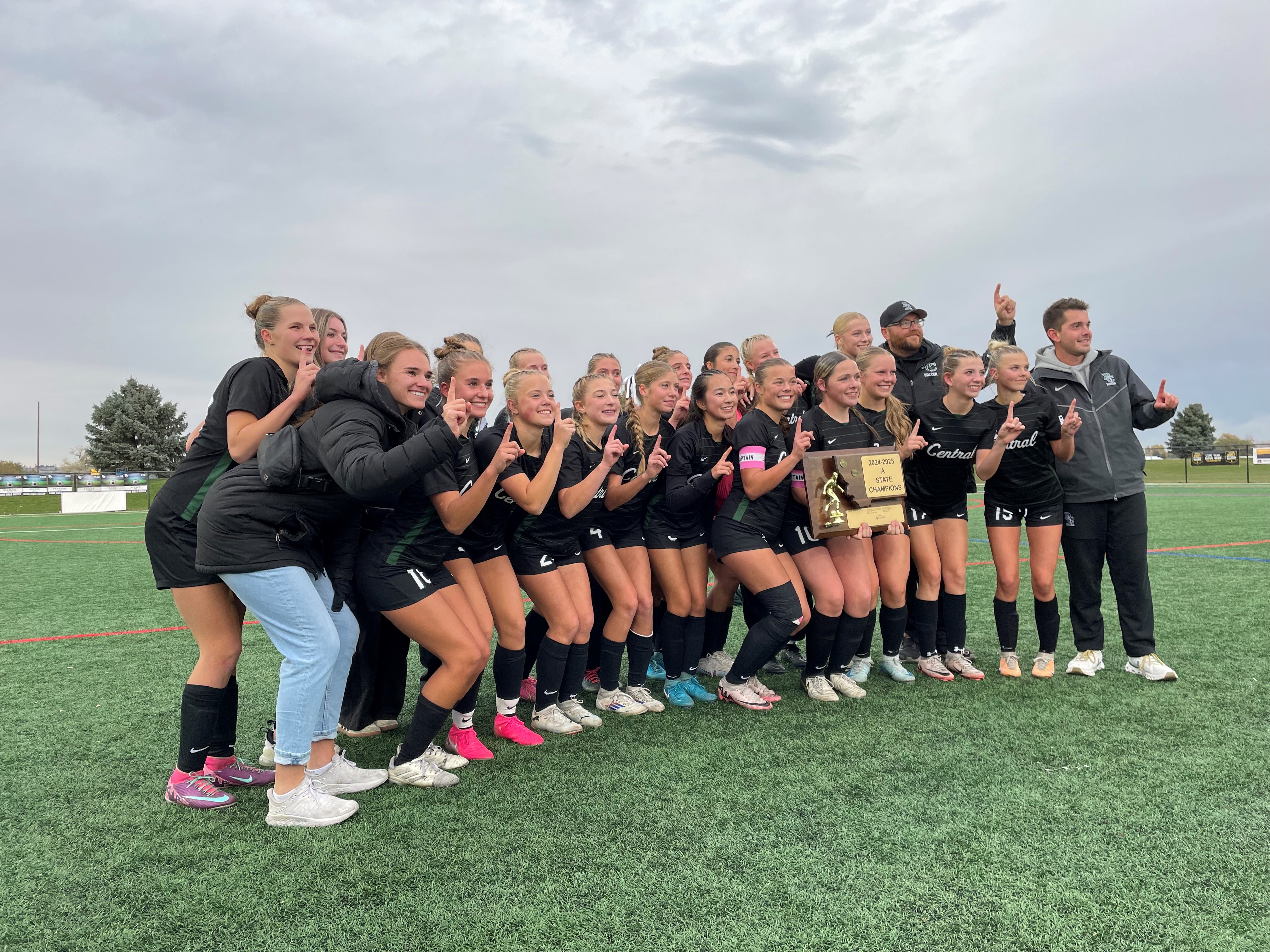 Billings Central girls soccer