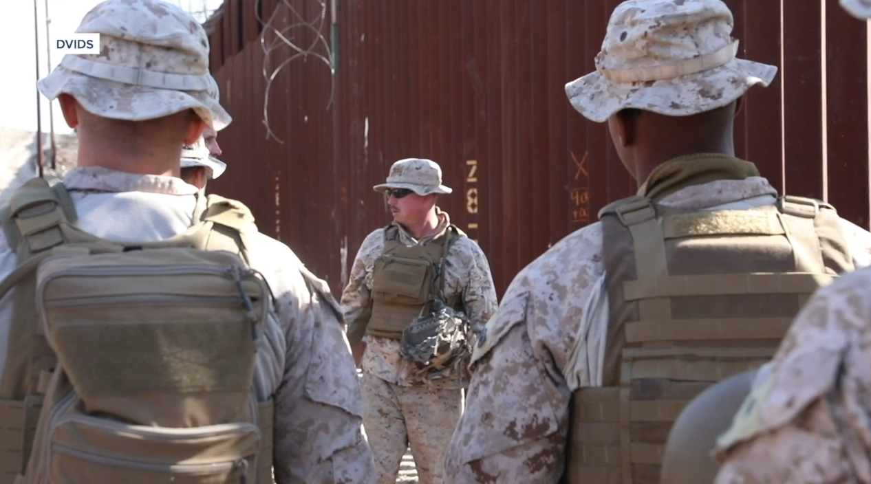 marines at the border