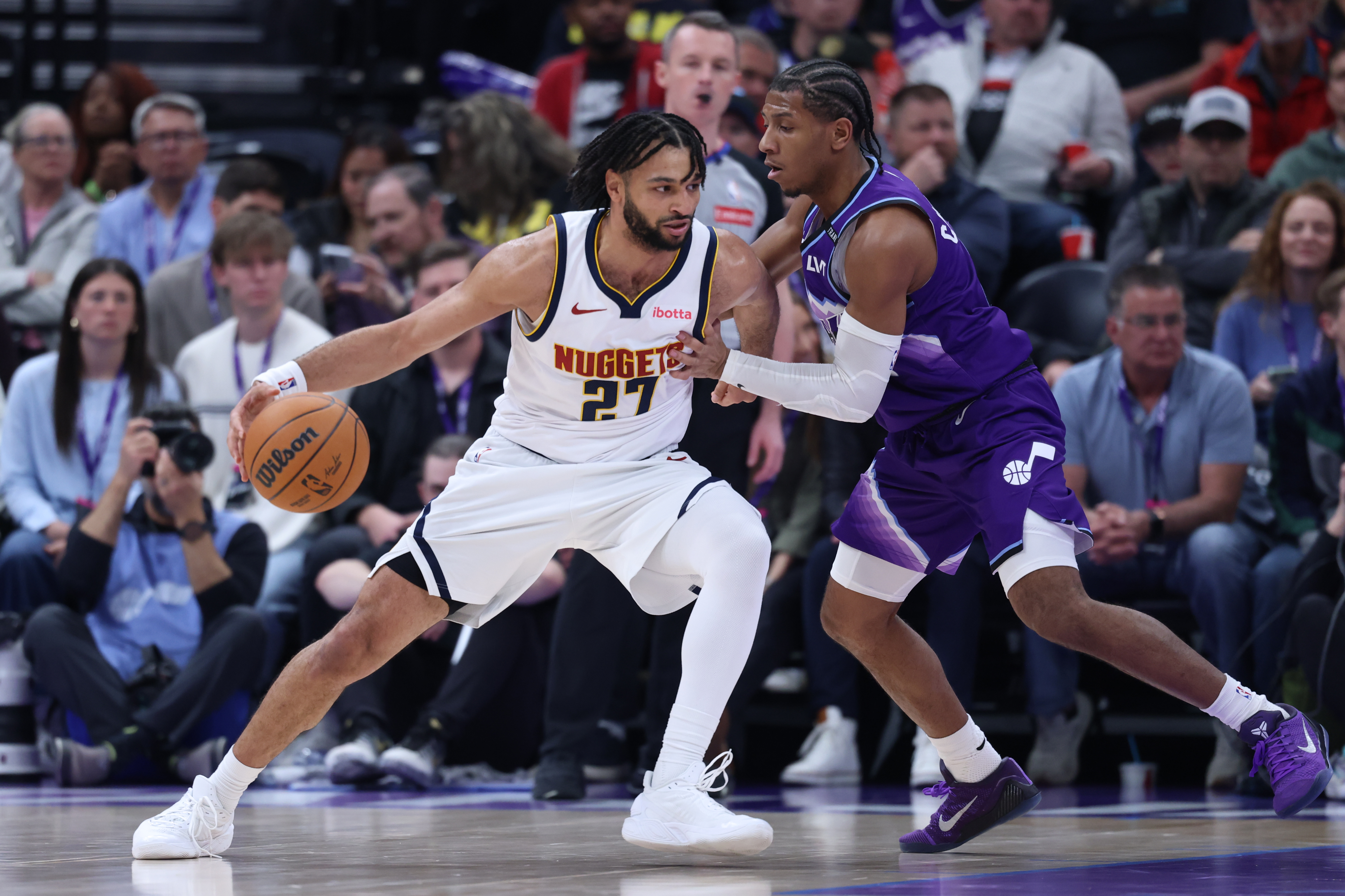 Nuggets Jazz Basketball