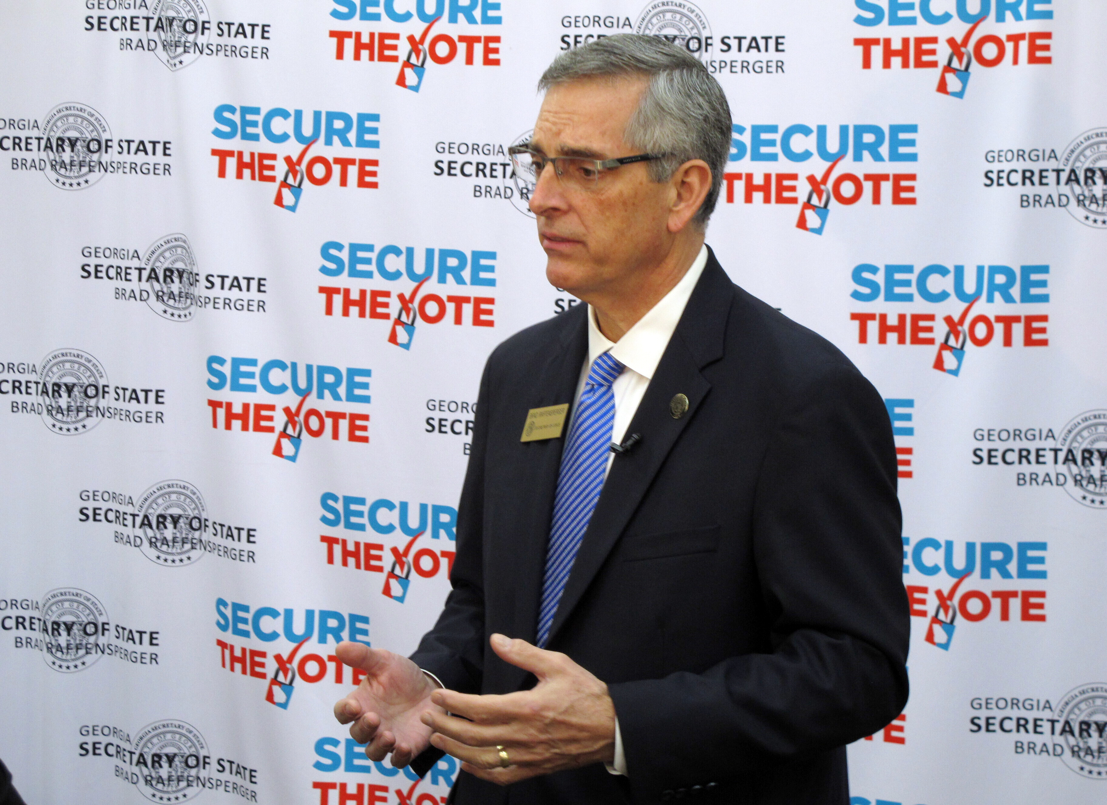 Georgia Secretary of State Brad Raffensperger