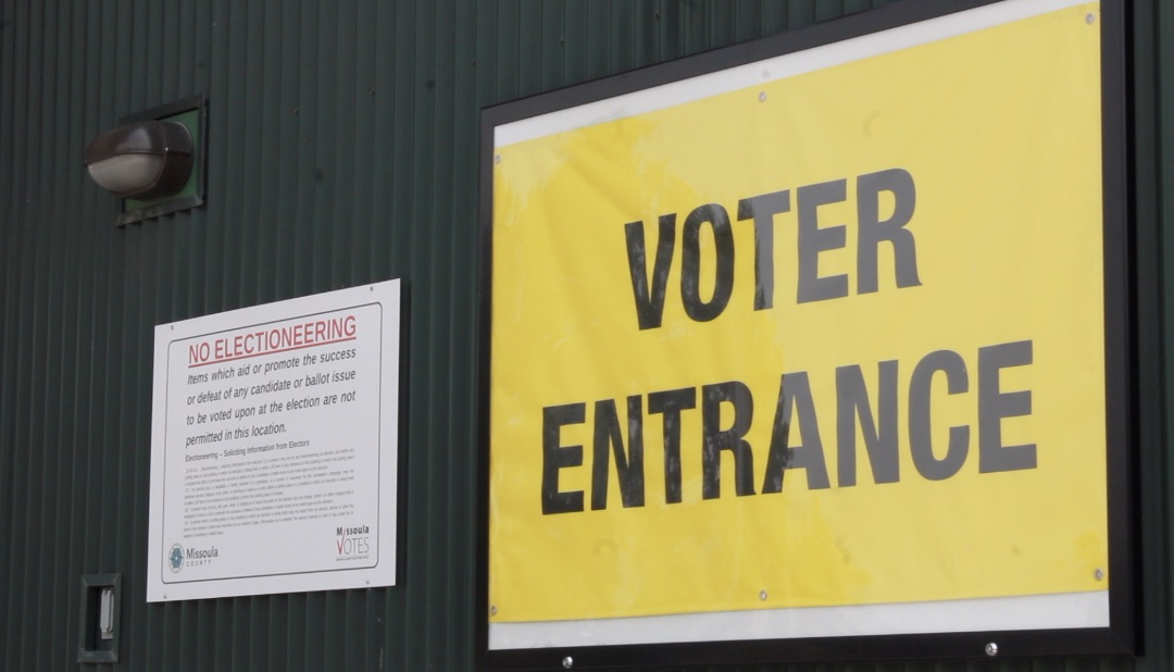 Missoula Voting Enterance