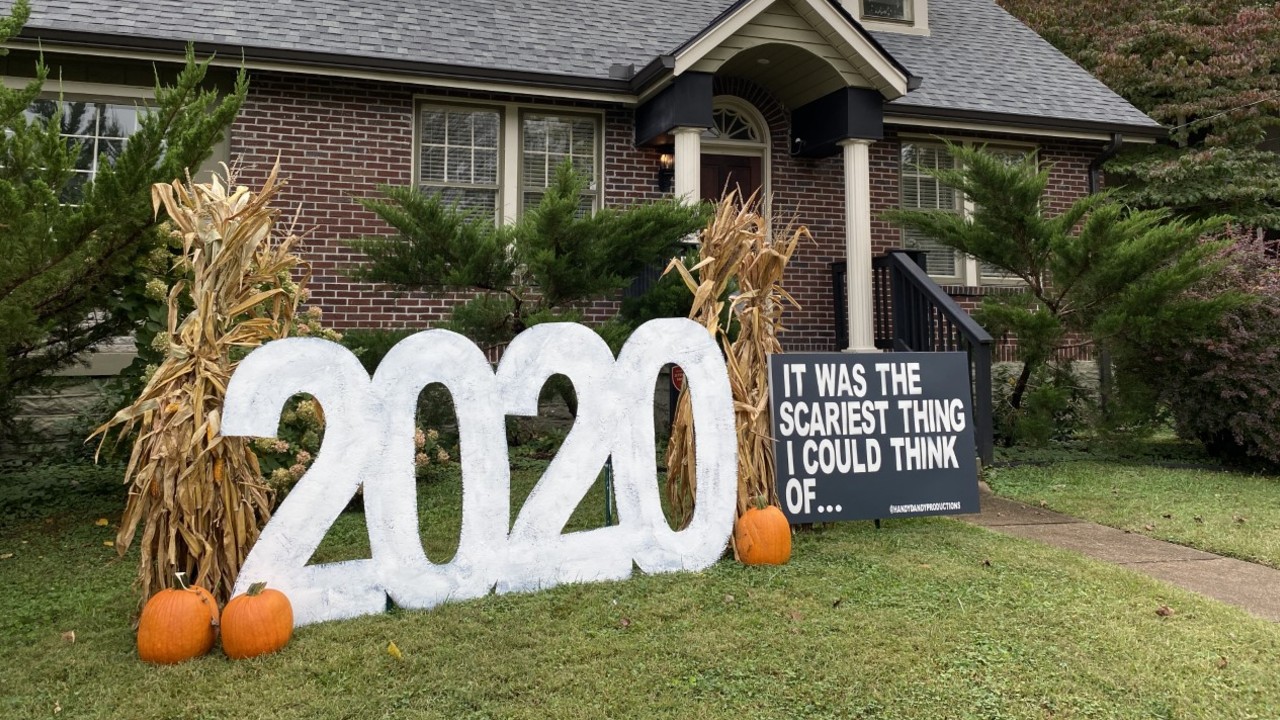 Homeowner creates perfect Halloween decoration for 2020