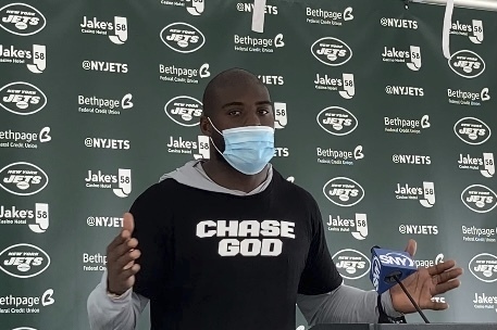 Jets-Revitalized Jarrad Davis Football