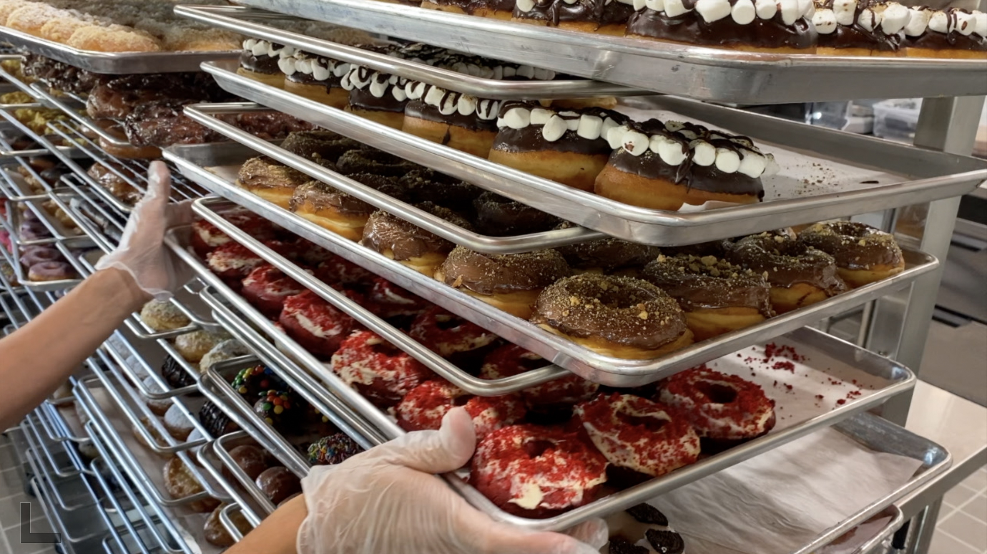 Love doughnuts? According to Padilla, there’s 60 to choose from.
