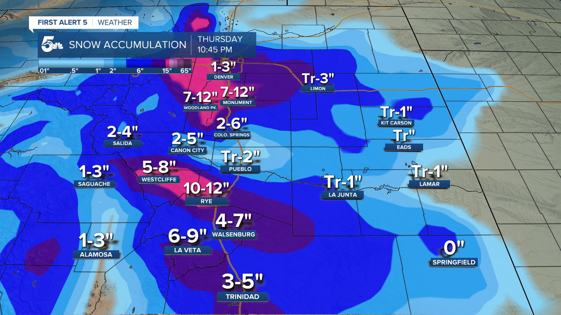 Snow Totals Forecast