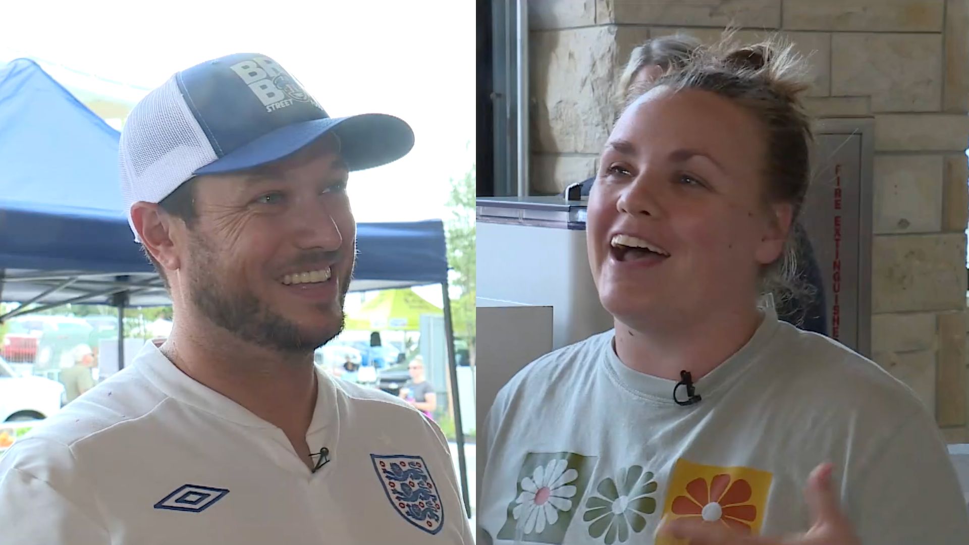 Chris Thomas and Rachel Miller
