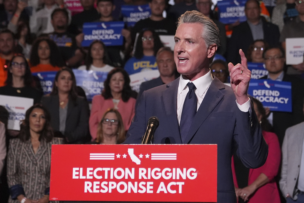 California Gov. Gavin Newsom.