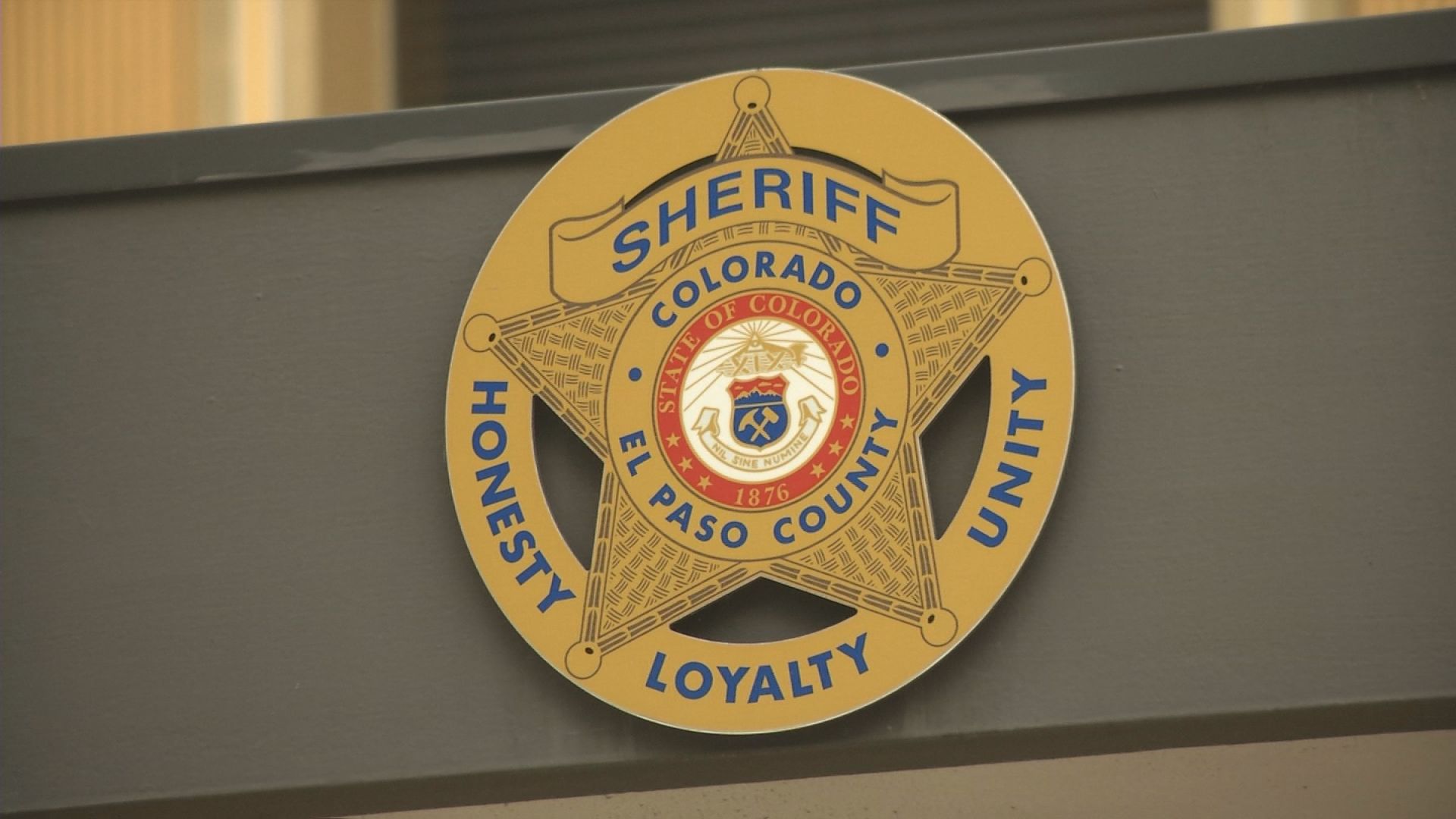 El Paso County badge