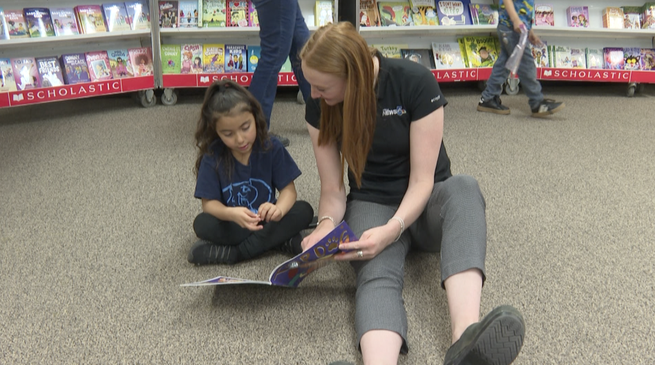 Book fair at Bradford Elementary