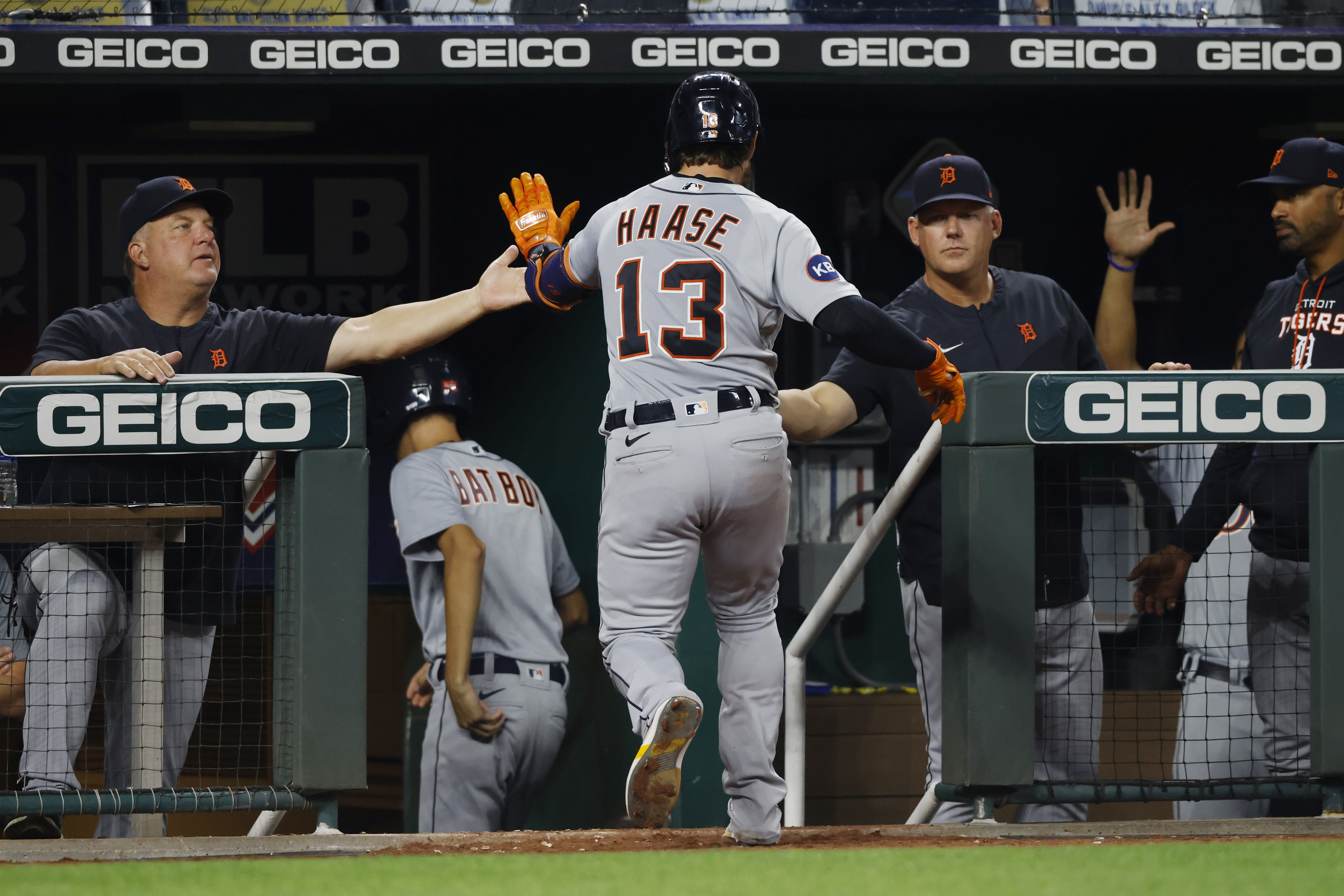 FILE Scott Coolbaugh, Eric Haase, AJ Hinch