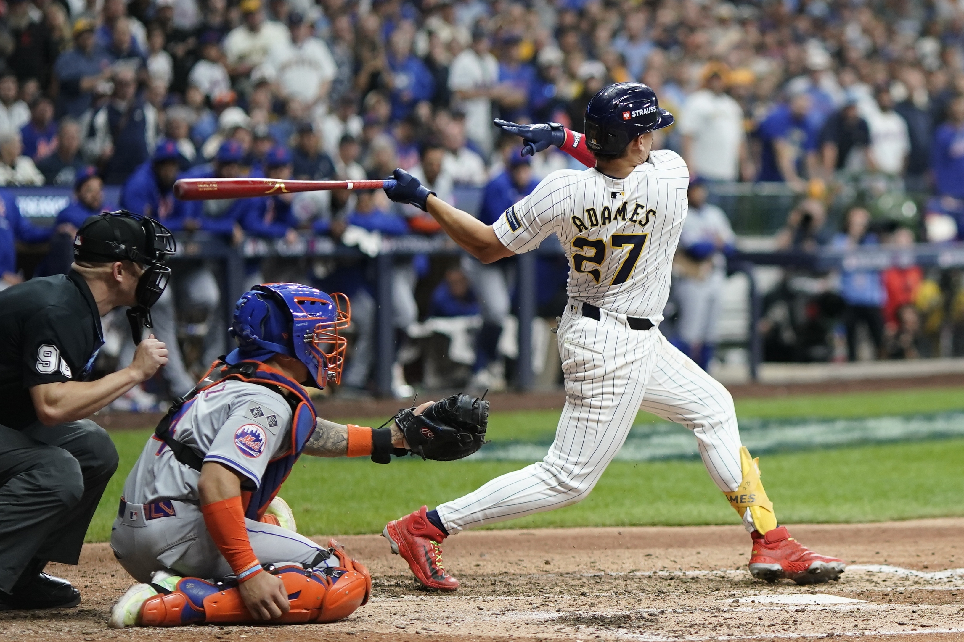 Mets Brewers Baseball