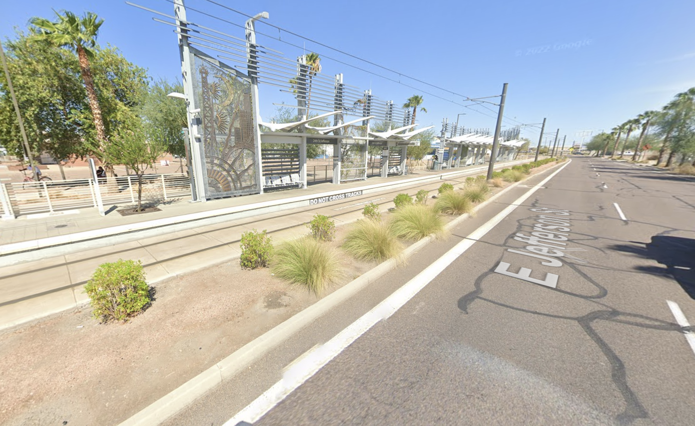 24th Street and Jefferson light rail station