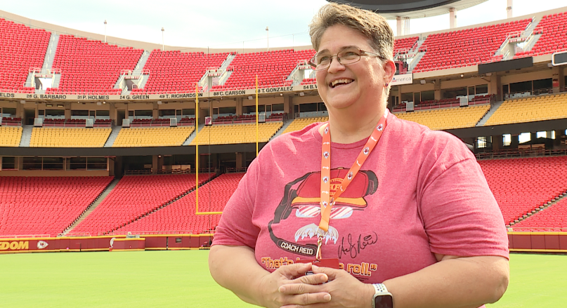 Dalinda Wright, deaf chiefs fan