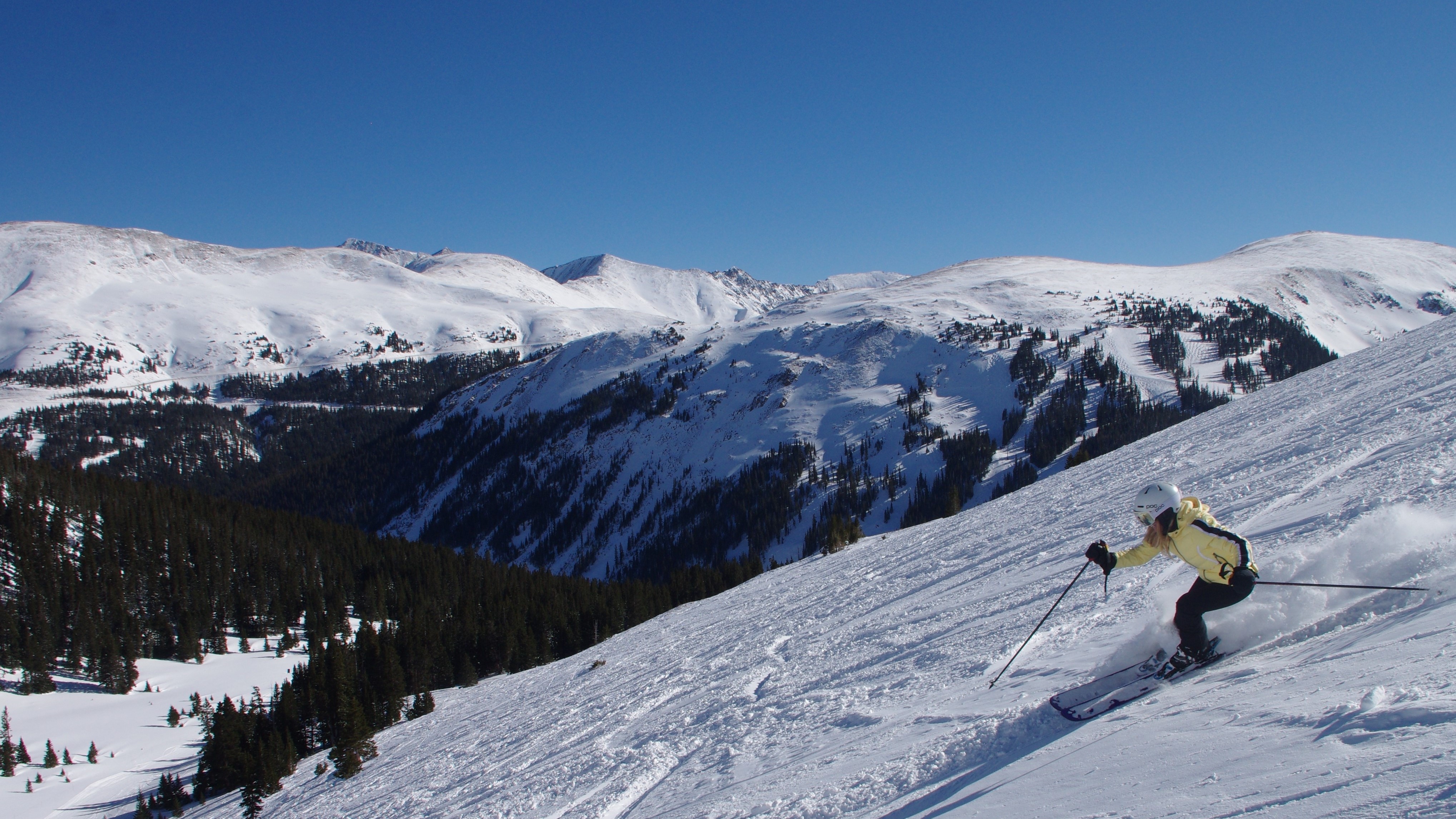 Dustin Schaefer Loveland Ski Area Skier Monika Wood