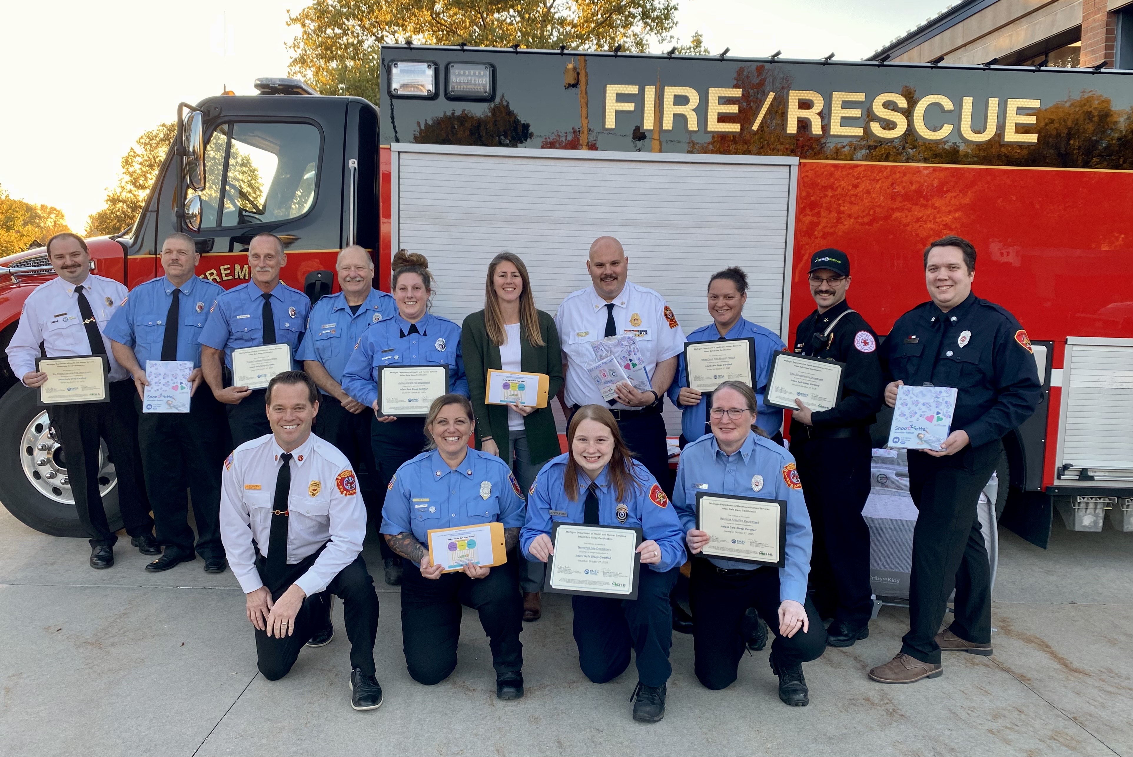 Newaygo County fire departments safe-sleep certified