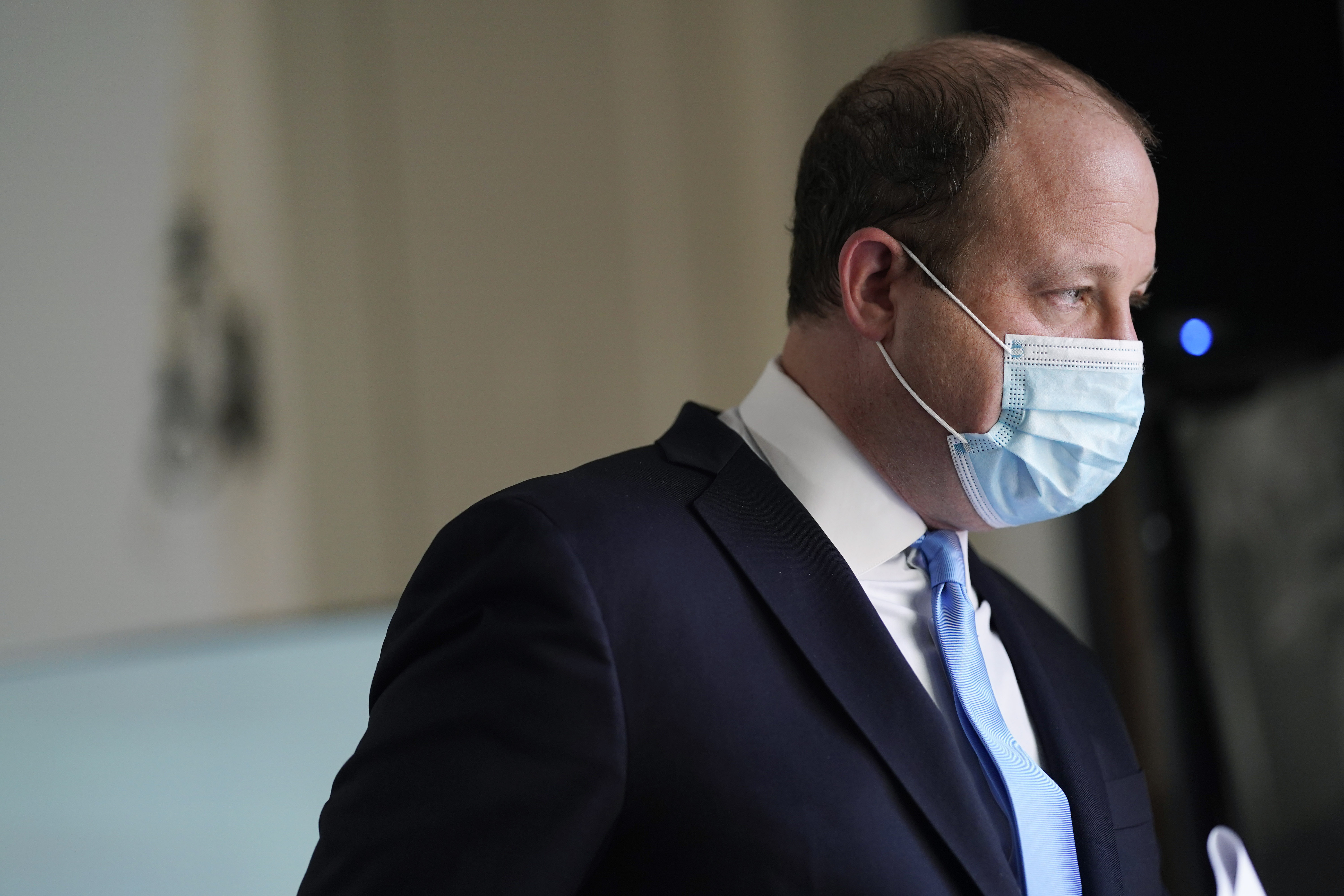 jared polis covid mask