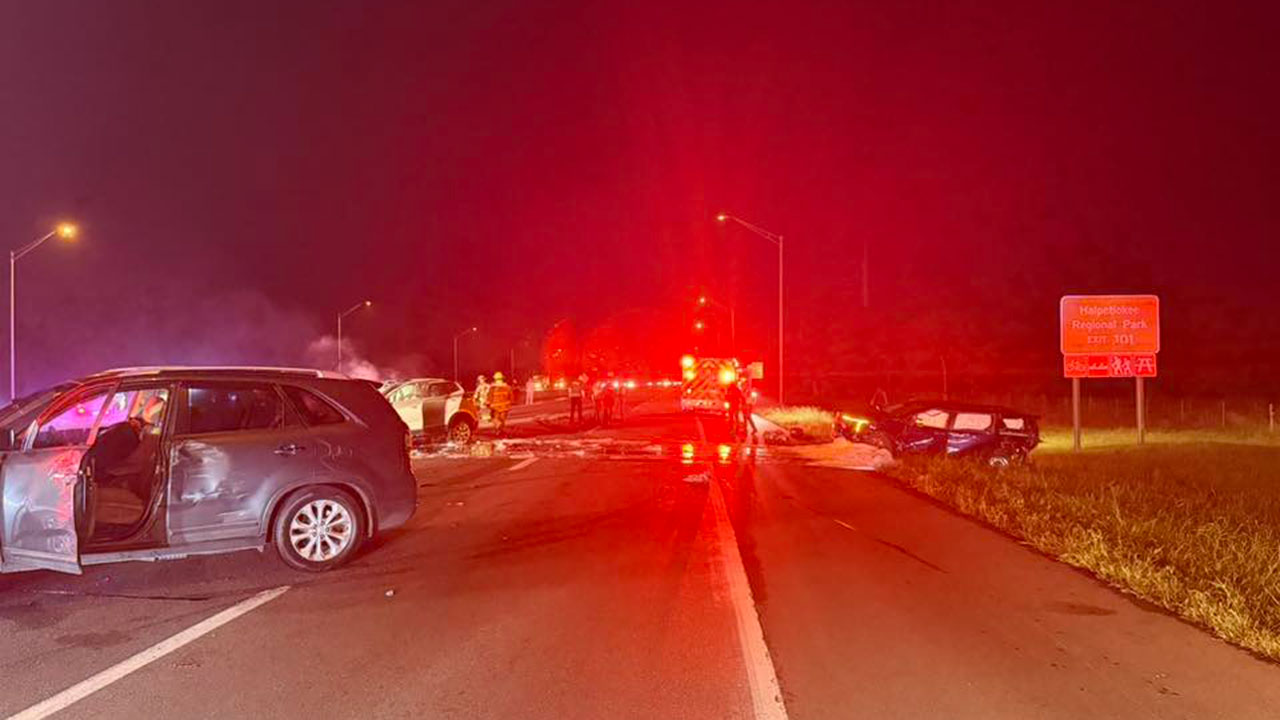Crash I-95 N Martin County June 1, 2026