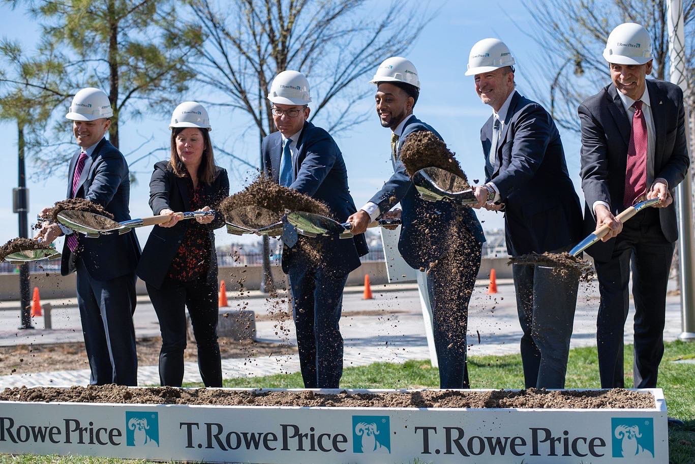 Groundbreaking on new T. Rowe Price headquarters 